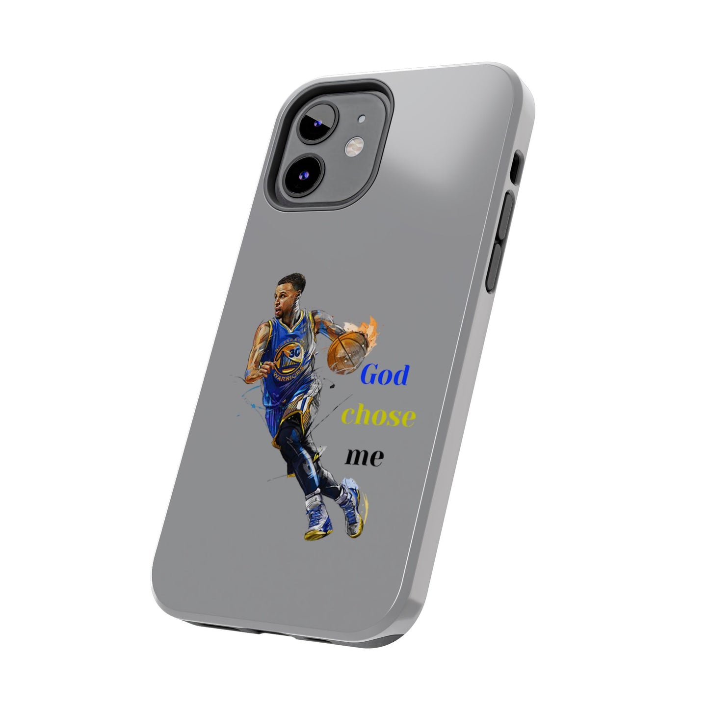 Phone case- God Chose Me Tough Phone Case - Durable Protection