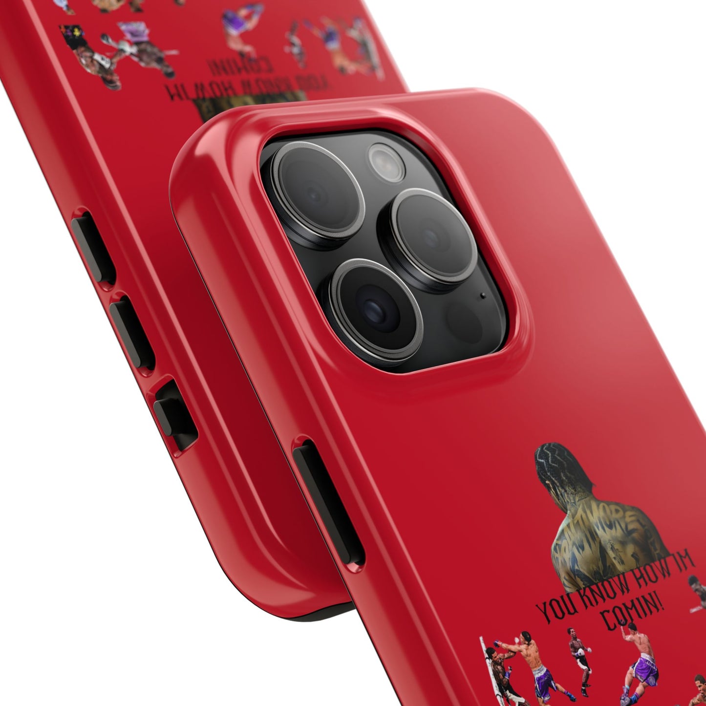 Phone case- You Know How I'm Comin' Tough Phone Case - Durable Protection