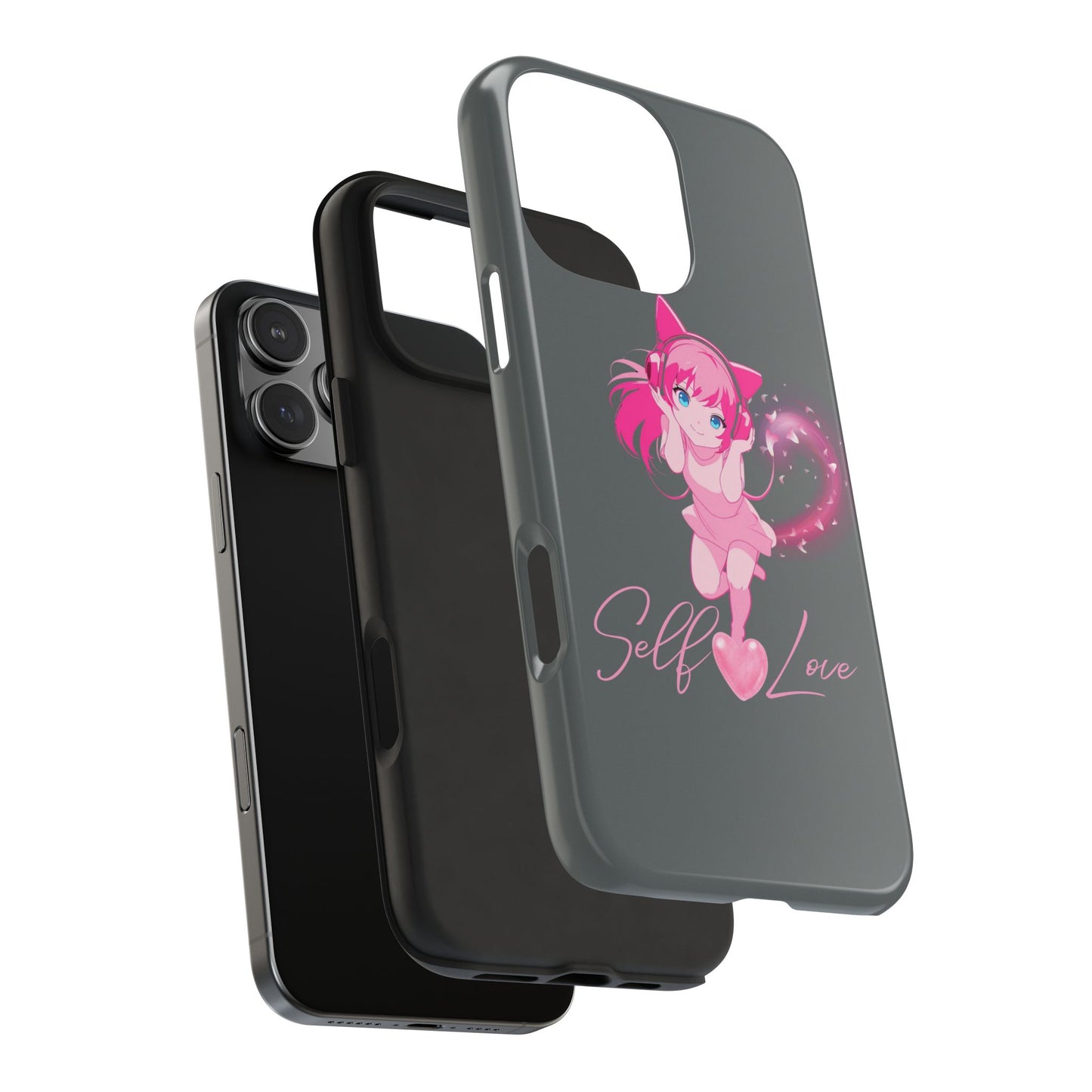 Self Love Tough Phone Case for Anime Lovers