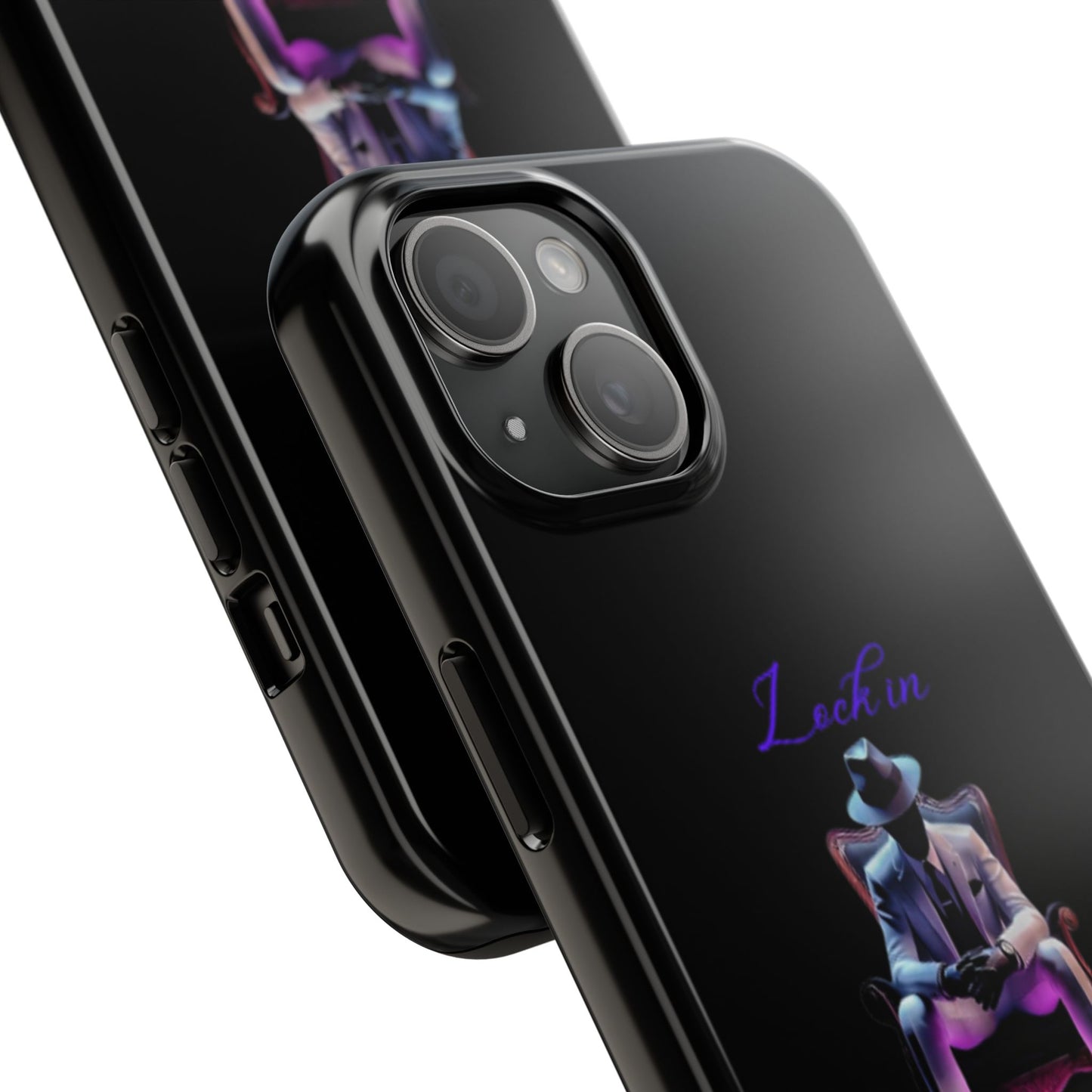 Phone case- Lock In, Stay DIsciplined Tough Phone Case - Durable Protection