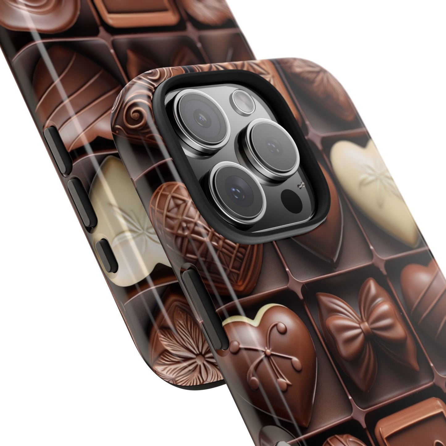 Chocolate Love Tough Phone Case - Perfect for Valentine's Day or Sweet Treat Lovers
