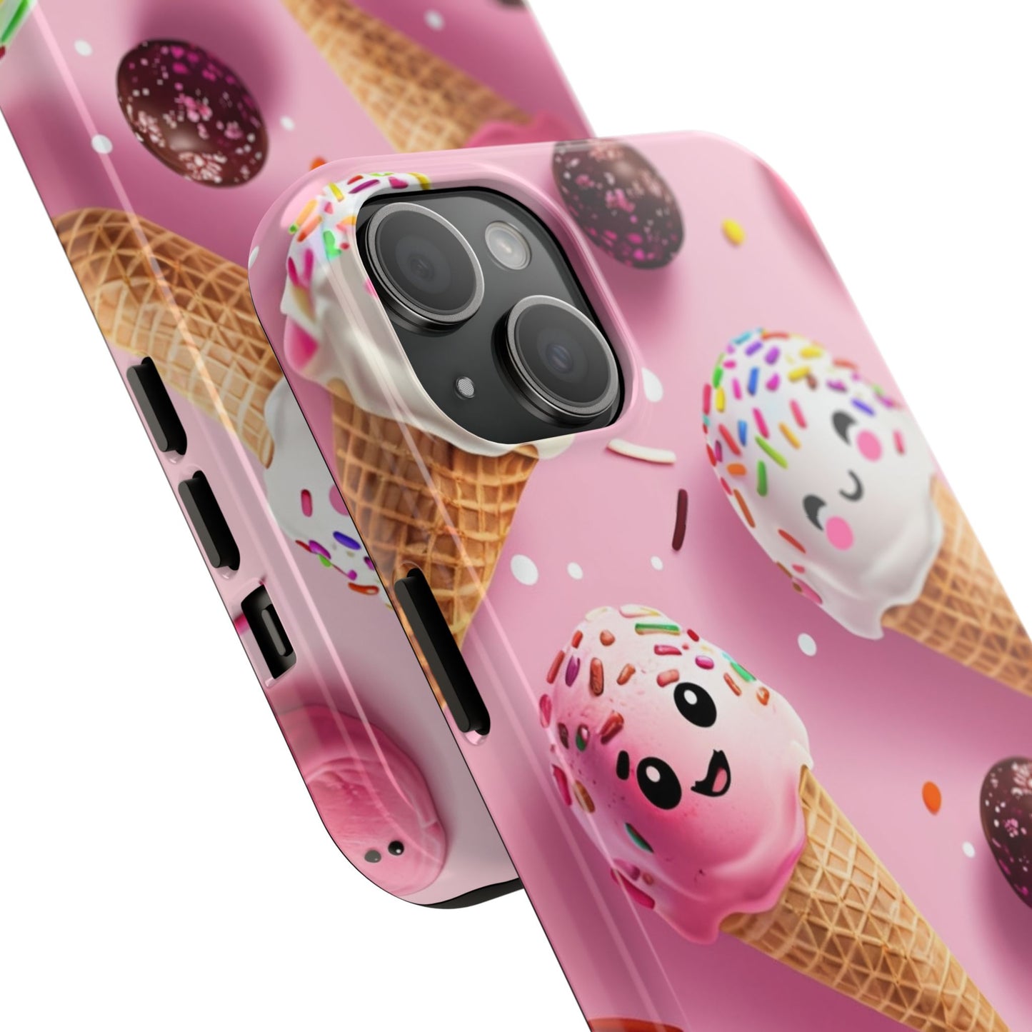 Tough Phone Cases Cute Ice Cream Design