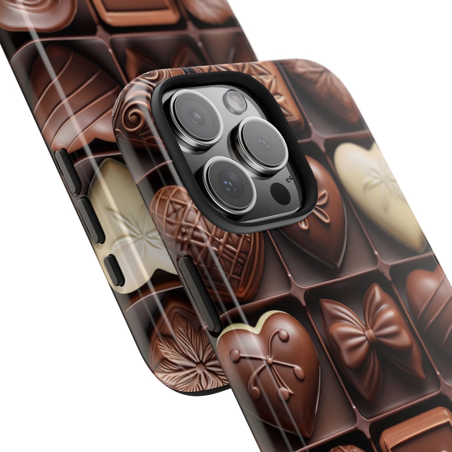 Chocolate Love Tough Phone Case - Perfect for Valentine's Day or Sweet Treat Lovers