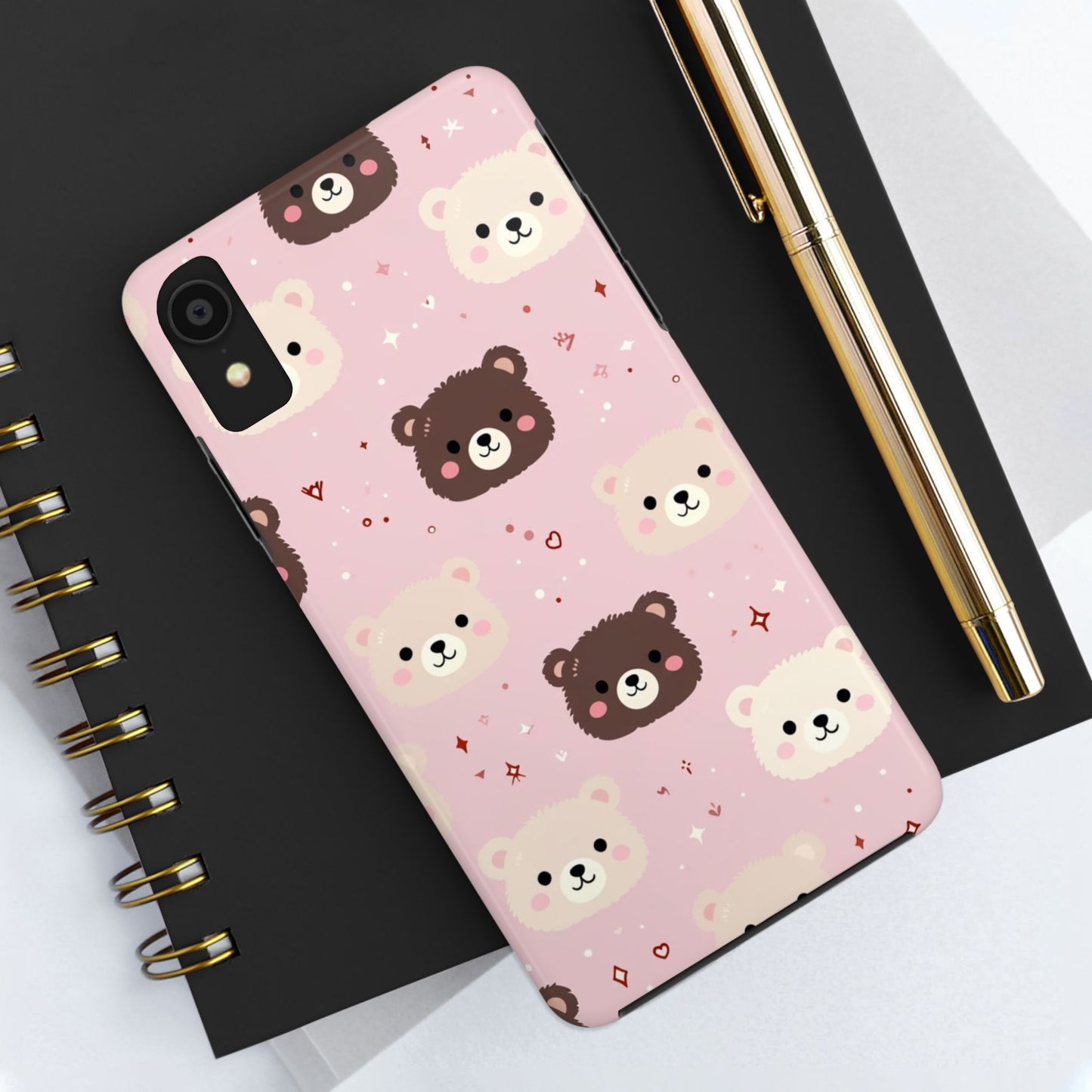 Tough Phone Cases- Cute Bears