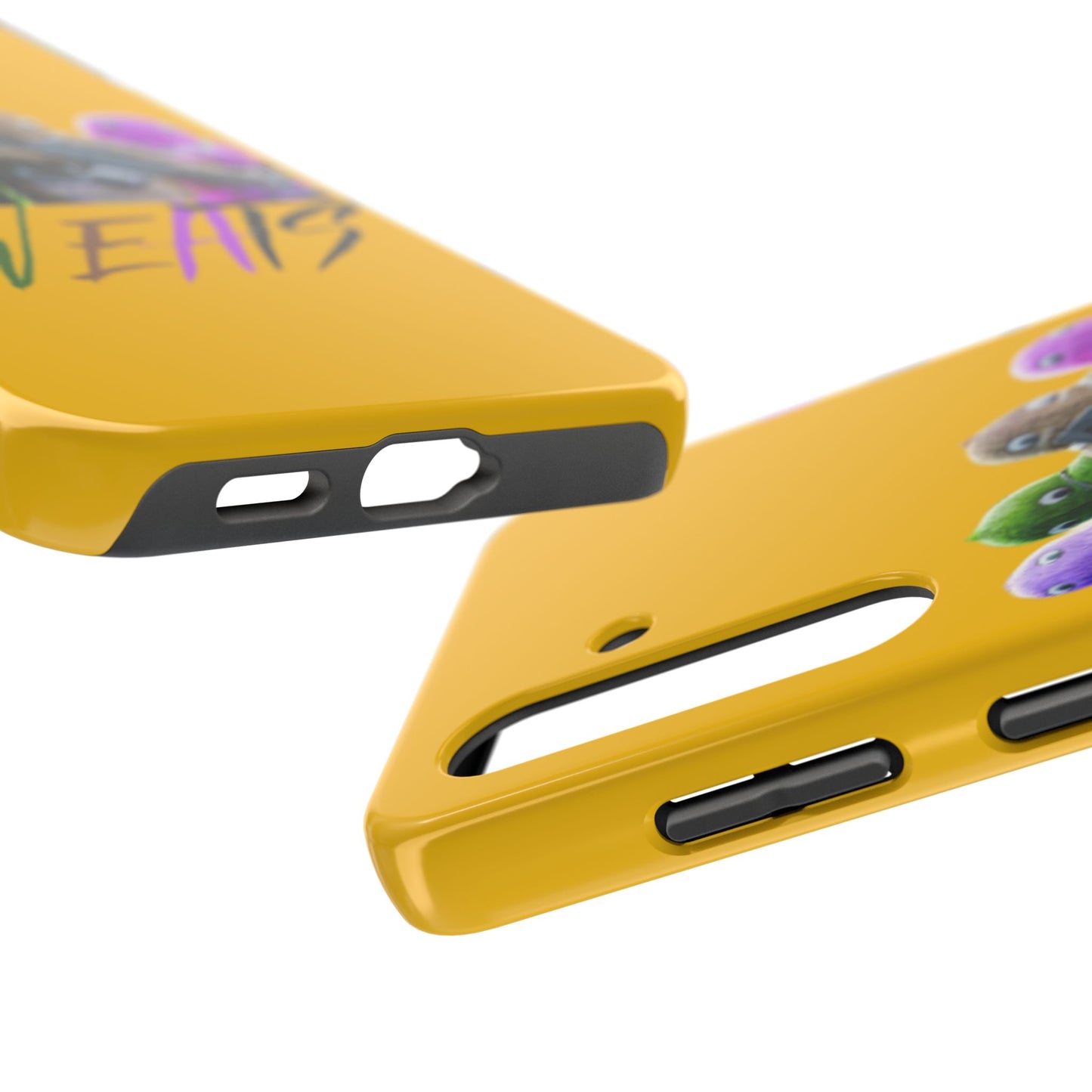 Cool Cartoon-Inspired Tough Phone Case - 'SWEATS'