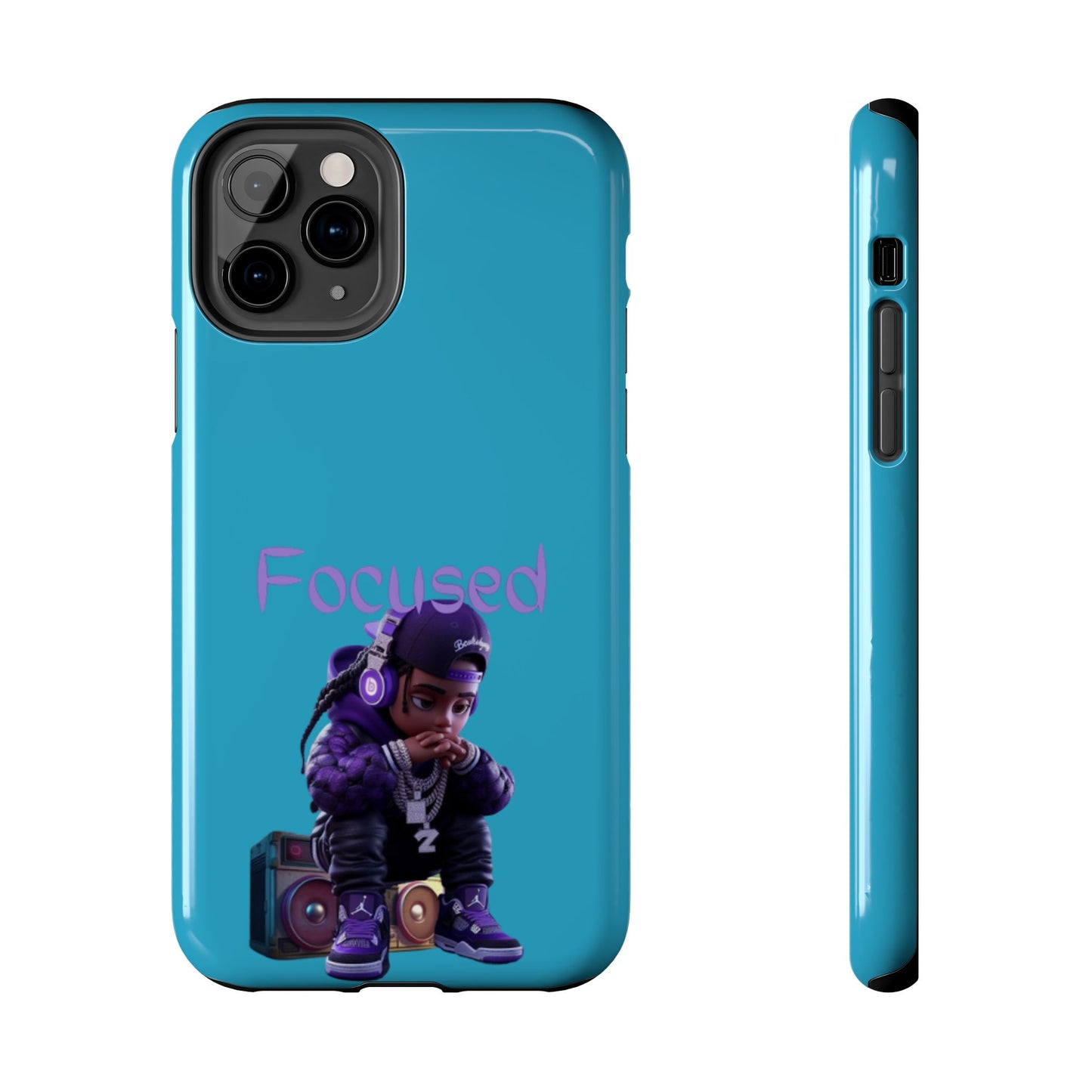 Phone Case- Focused Tough Case- Durable Protection
