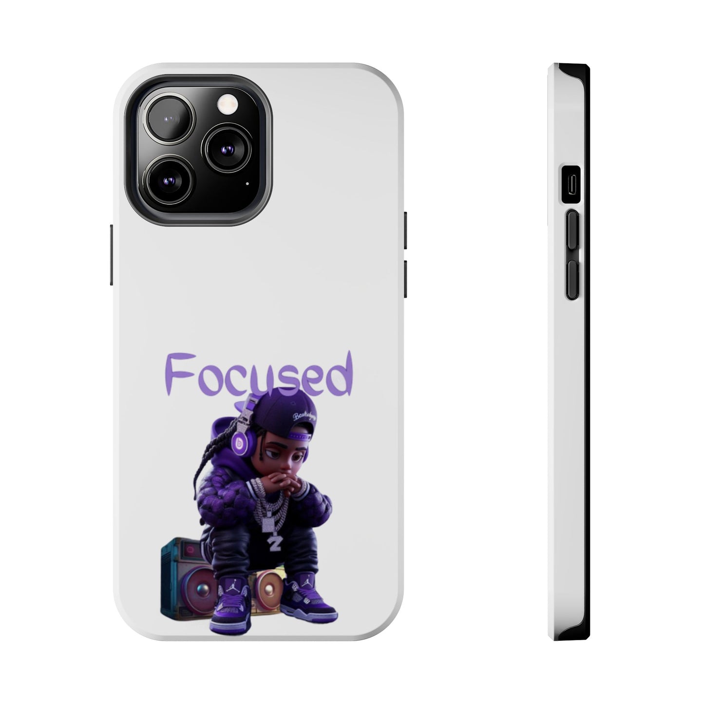 Phone Case- Focused Tough Case- Durable Protection
