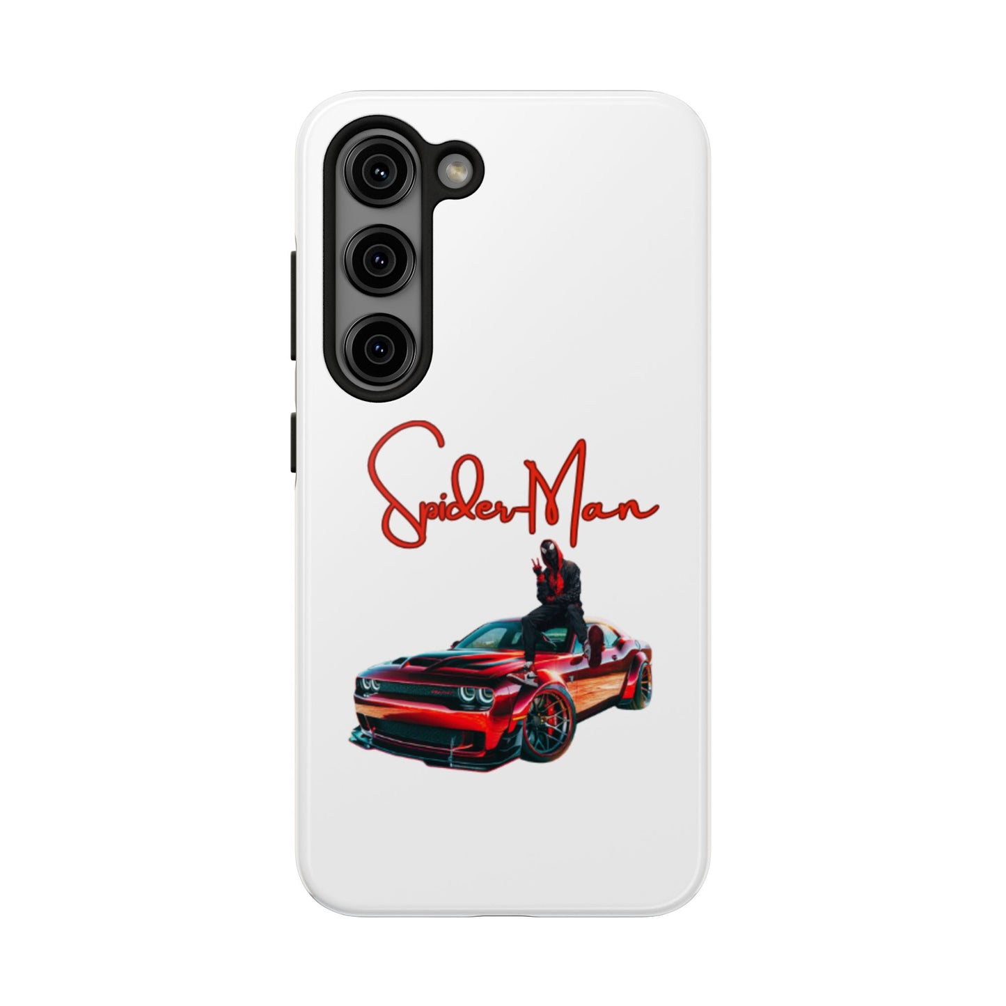 Phone case- SpiderMan Tough Phone Case - Durable Protection for Car Enthusiasts