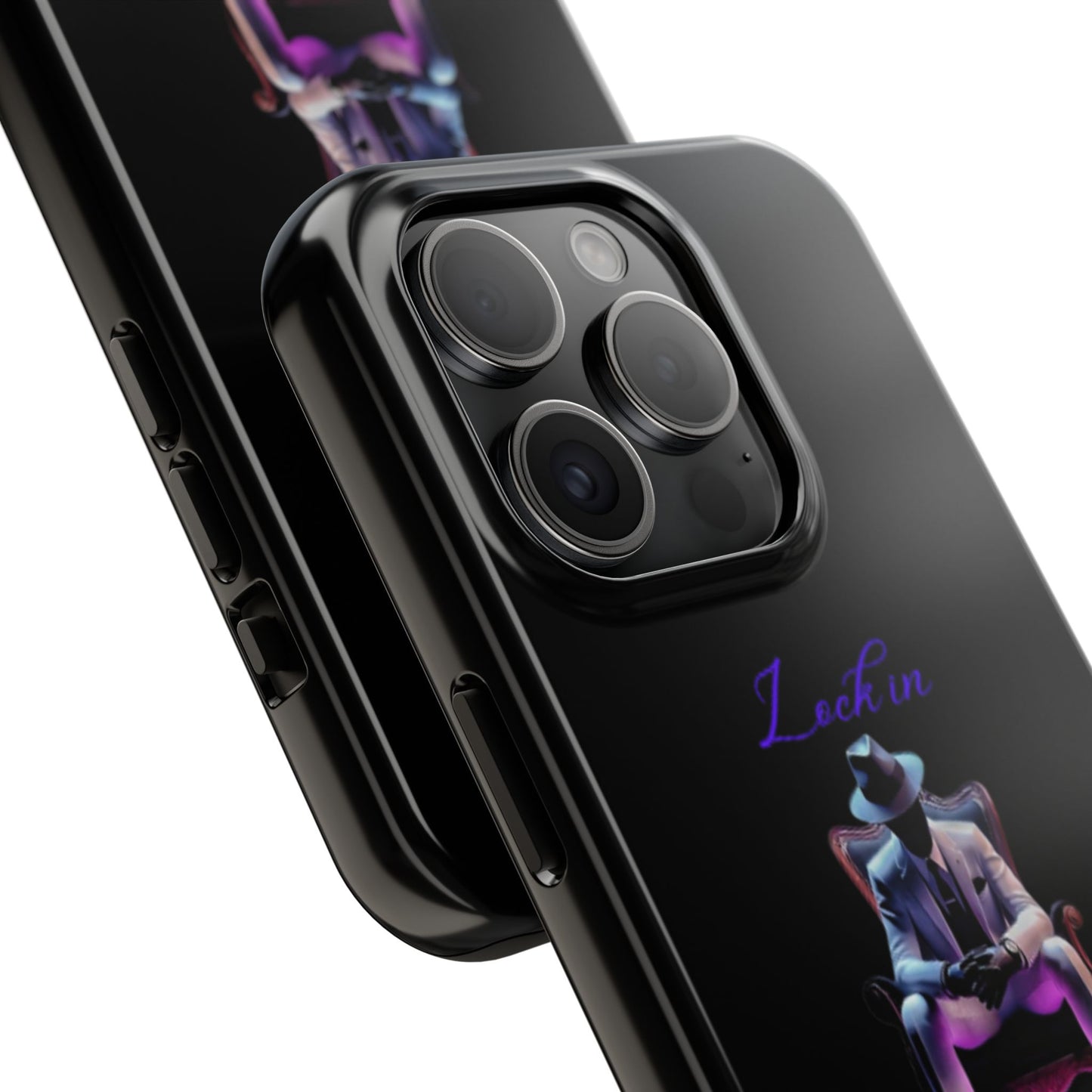 Phone case- Lock In, Stay DIsciplined Tough Phone Case - Durable Protection