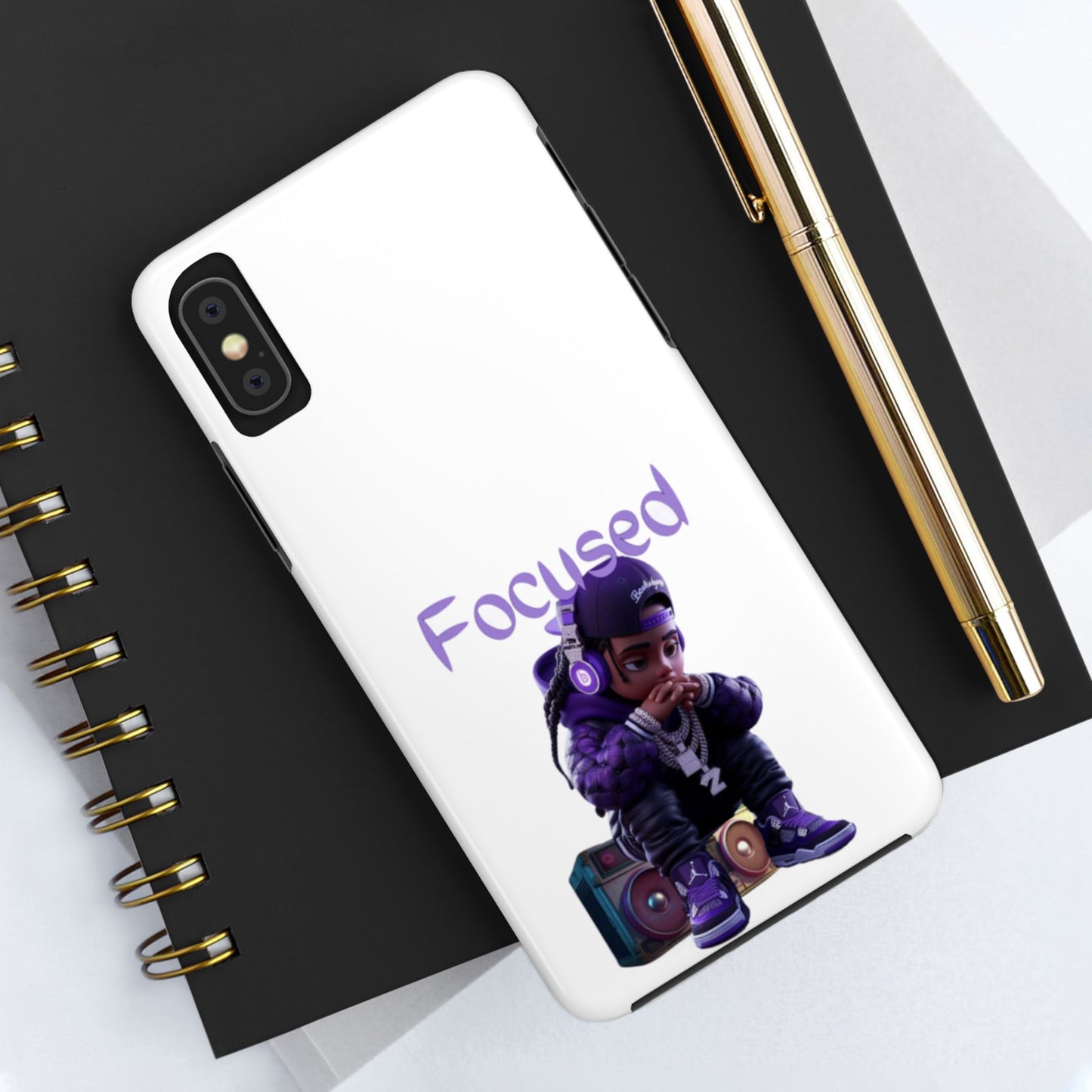 Phone Case- Focused Tough Case- Durable Protection