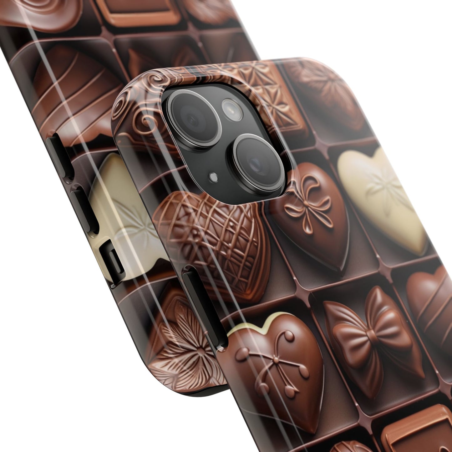 Chocolate Love Tough Phone Case - Perfect for Valentine's Day or Sweet Treat Lovers