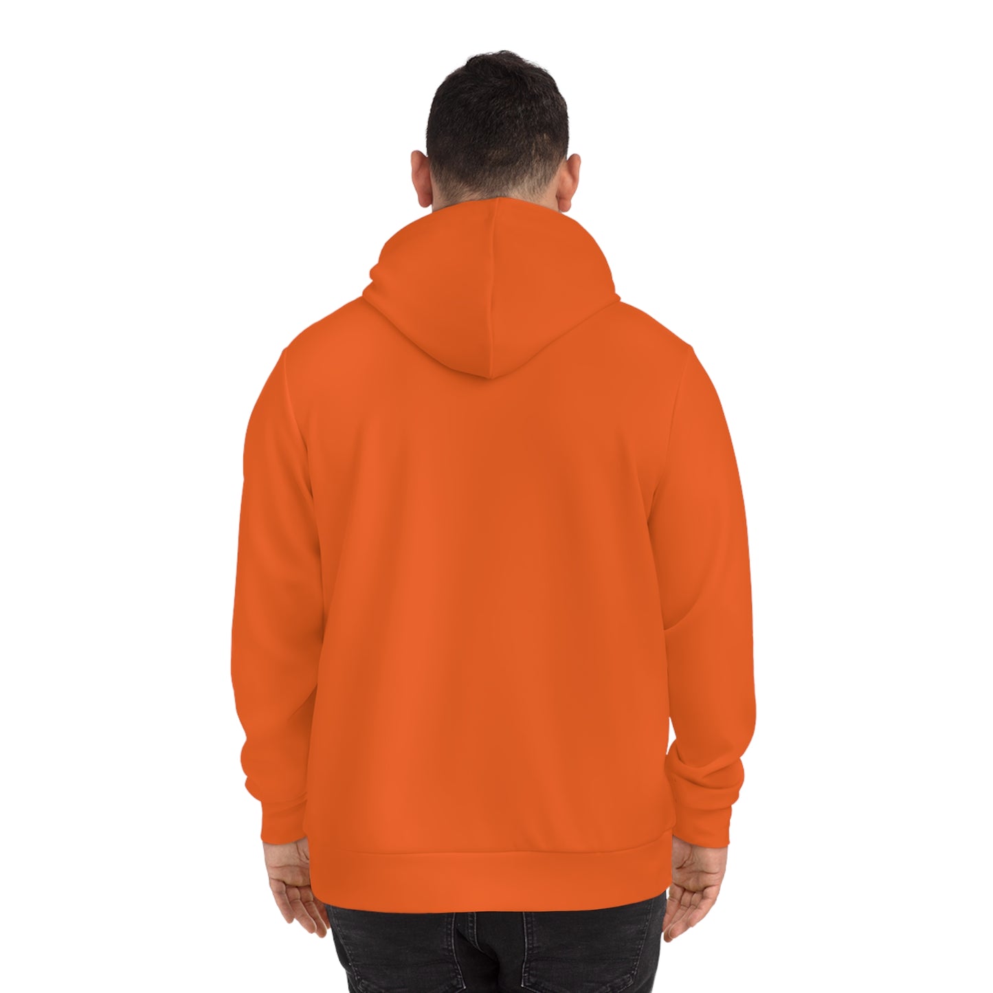 Burnt Orange "Football Hustle" Hoodie – Grind Hard, Win Big Sweatshirt