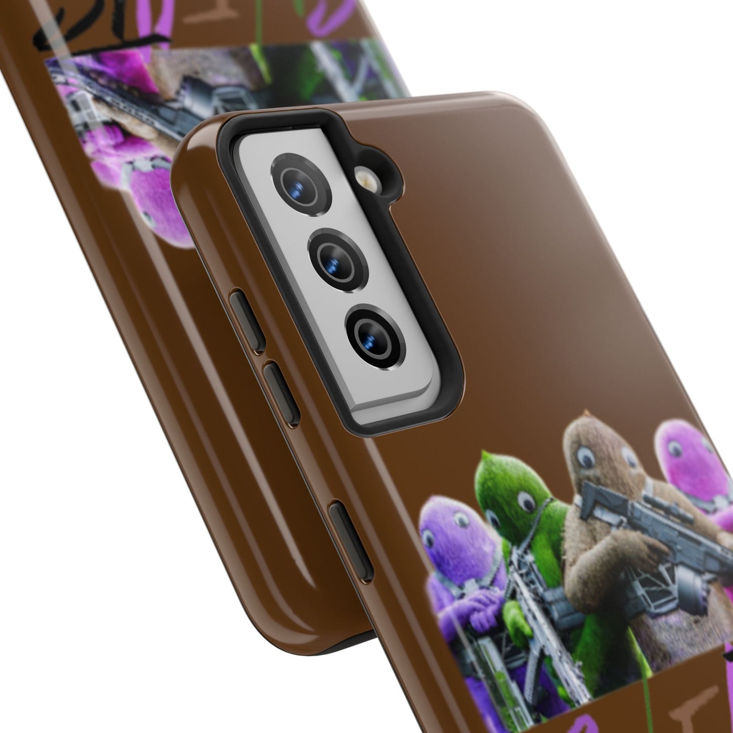 Cool Cartoon-Inspired Tough Phone Case - 'SWEATS'