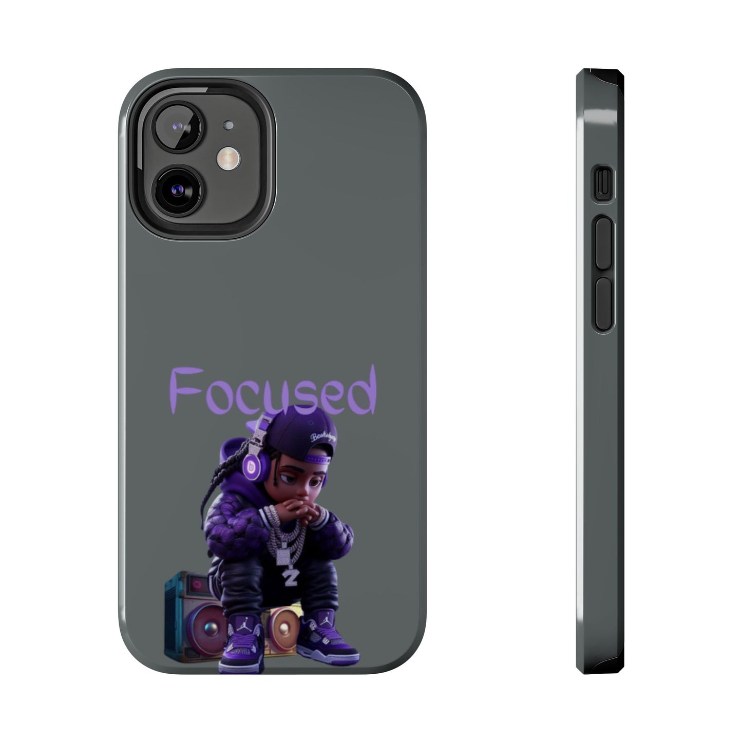 Phone Case- Focused Tough Case- Durable Protection