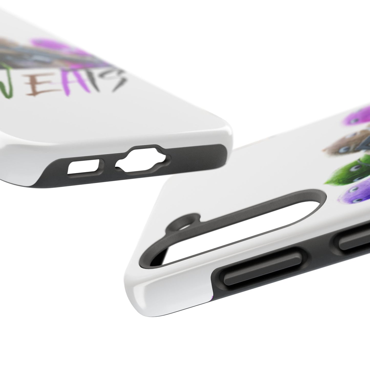 Cool Cartoon-Inspired Tough Phone Case - 'SWEATS'