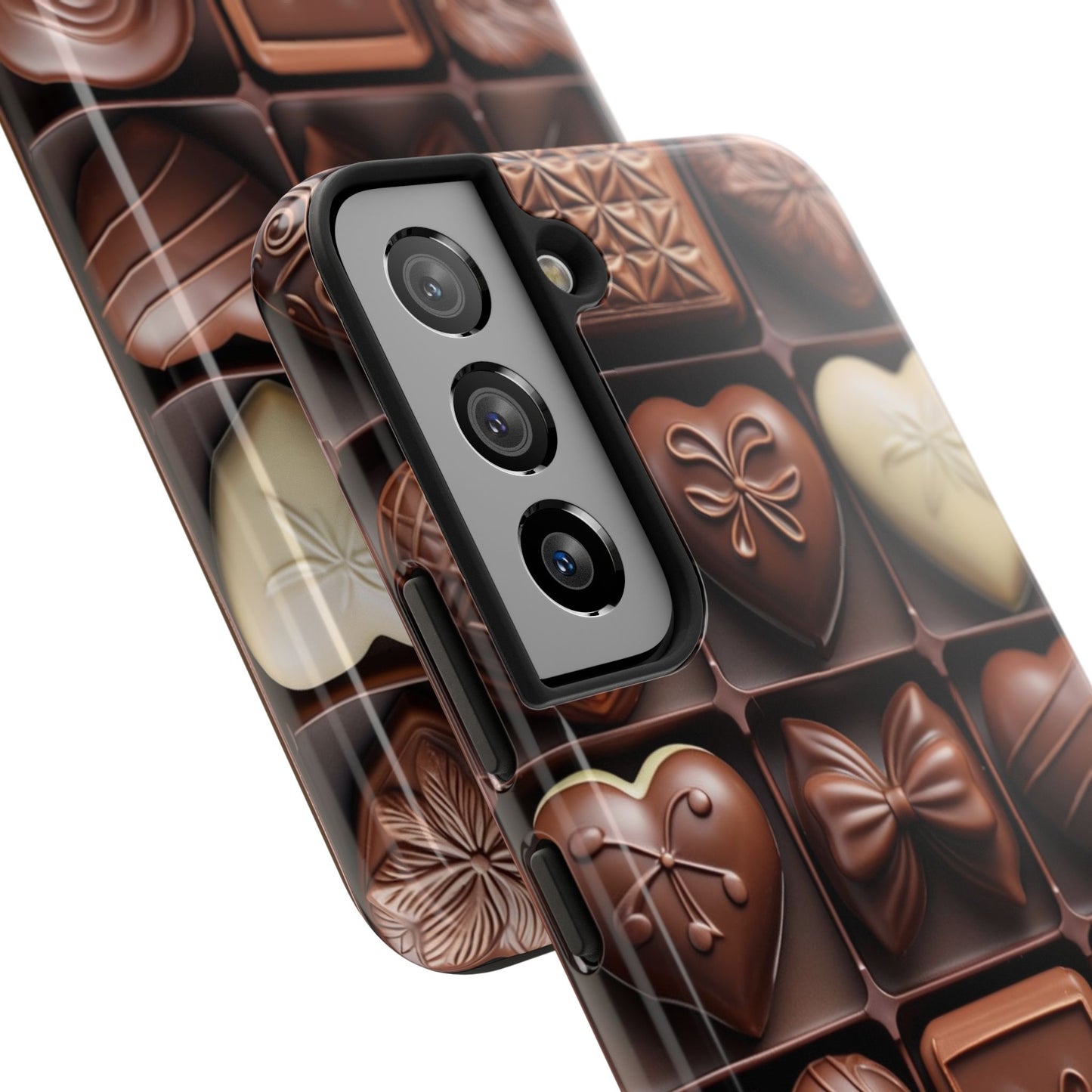 Chocolate Love Tough Phone Case - Perfect for Valentine's Day or Sweet Treat Lovers