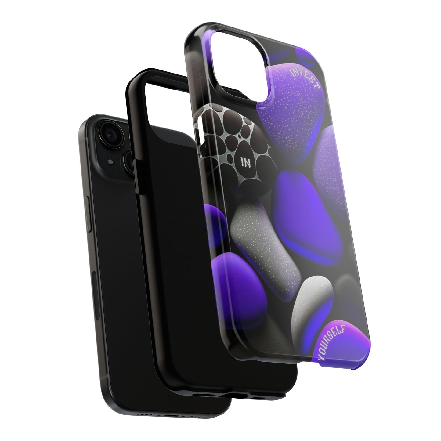 π‘ Invest in Yourself Motivational Tough Phone Case β Durable Shockproof Protection for iPhones & Androids π±β¨