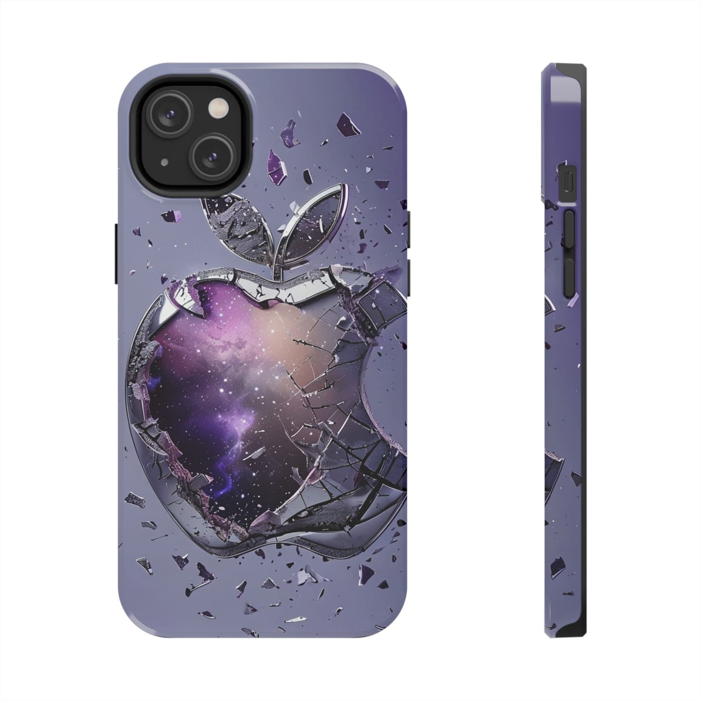 π Rustic Purple Apple Tough Phone Case β Durable Protection for iPhones