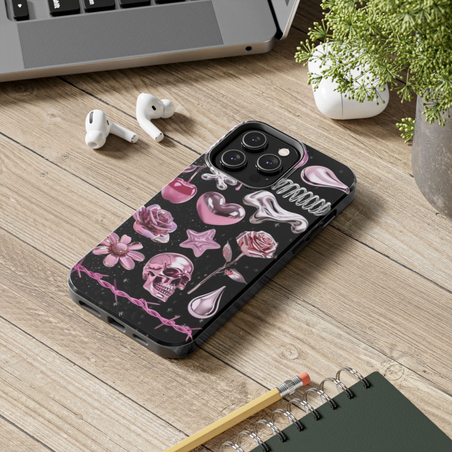 Flower Tough iPhone Cases
