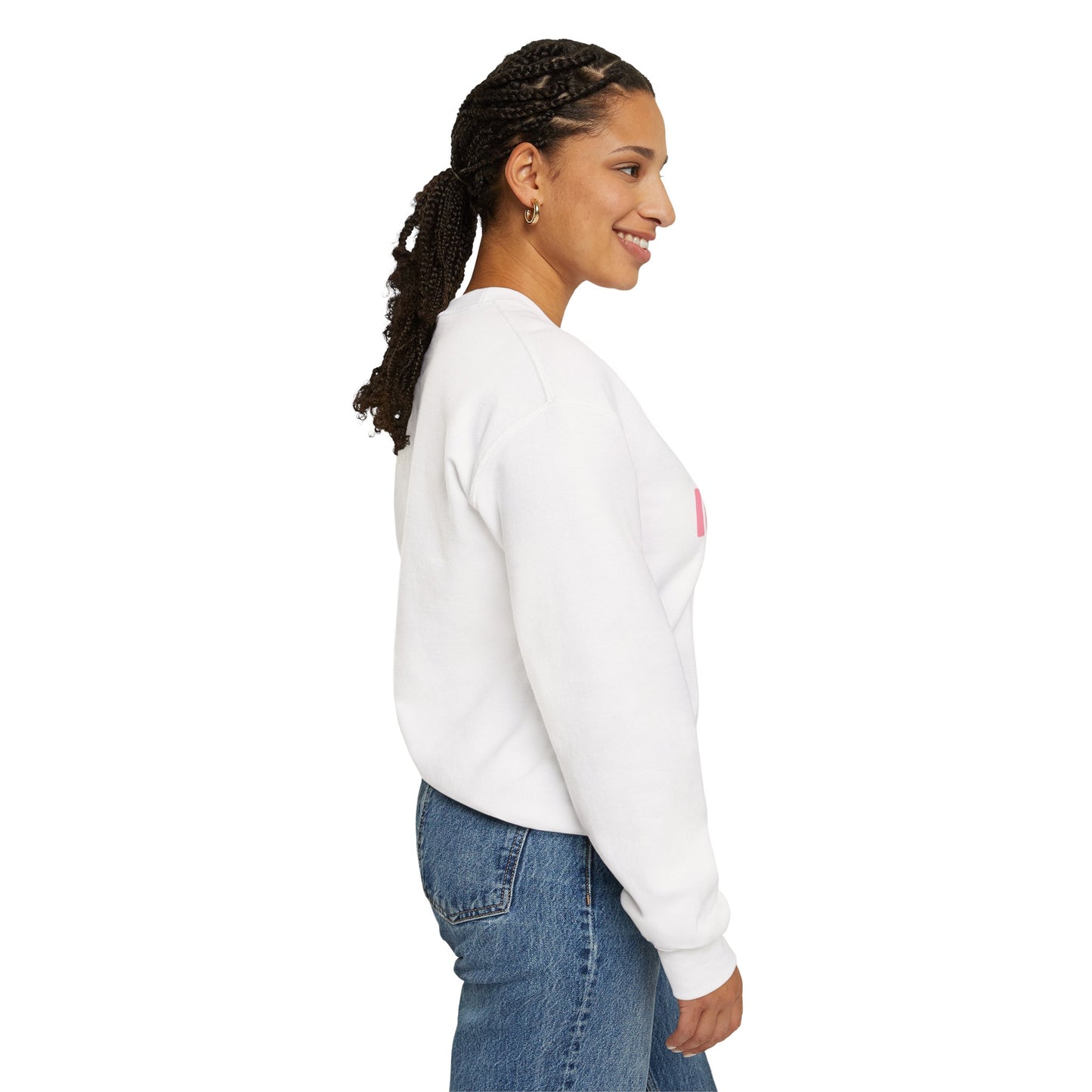 Cotton Blush XOXO Sweatshirt for Women – I’m His Romantic Everyday Lovewear