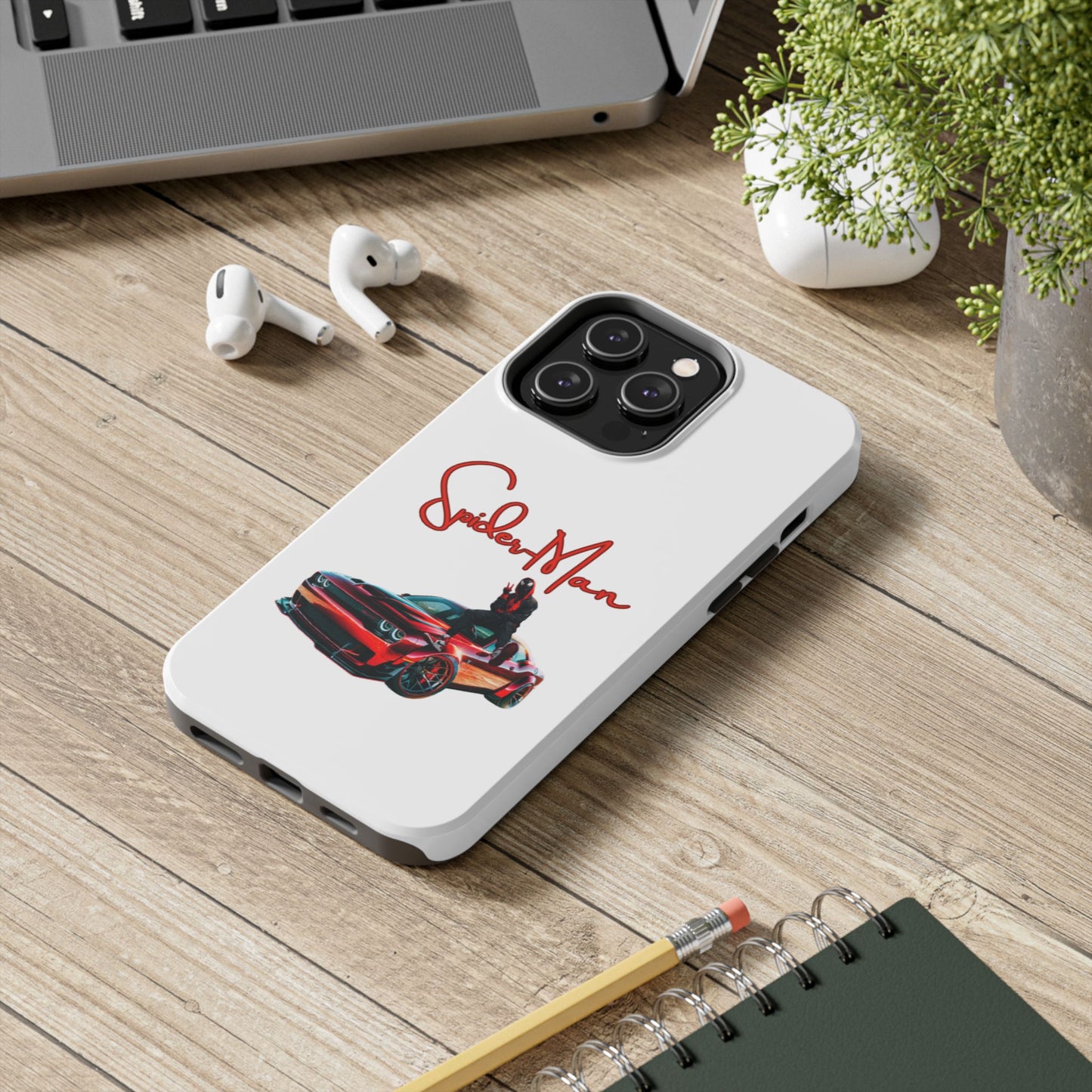 Phone case- SpiderMan Tough Phone Case - Durable Protection for Car Enthusiasts
