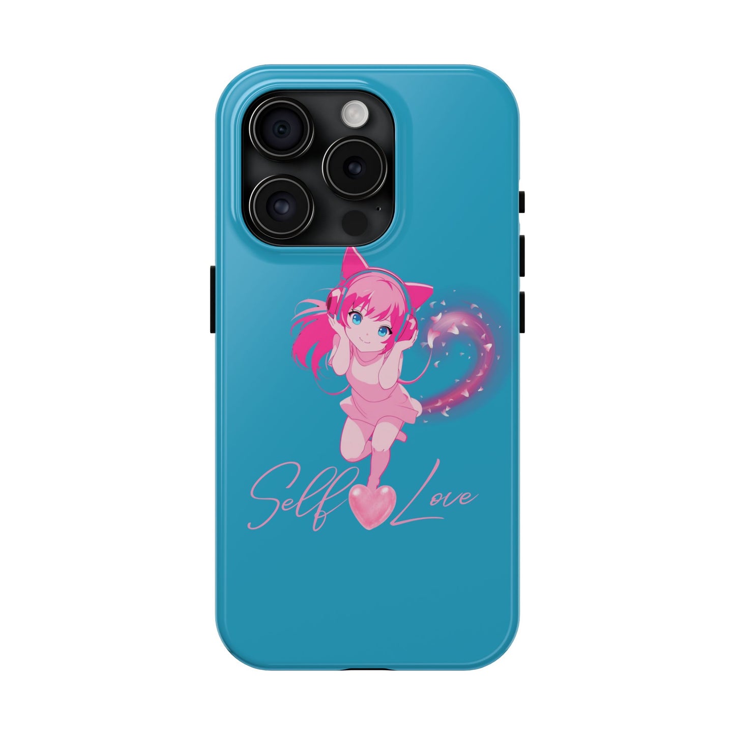 Self Love Tough Phone Case for Anime Lovers