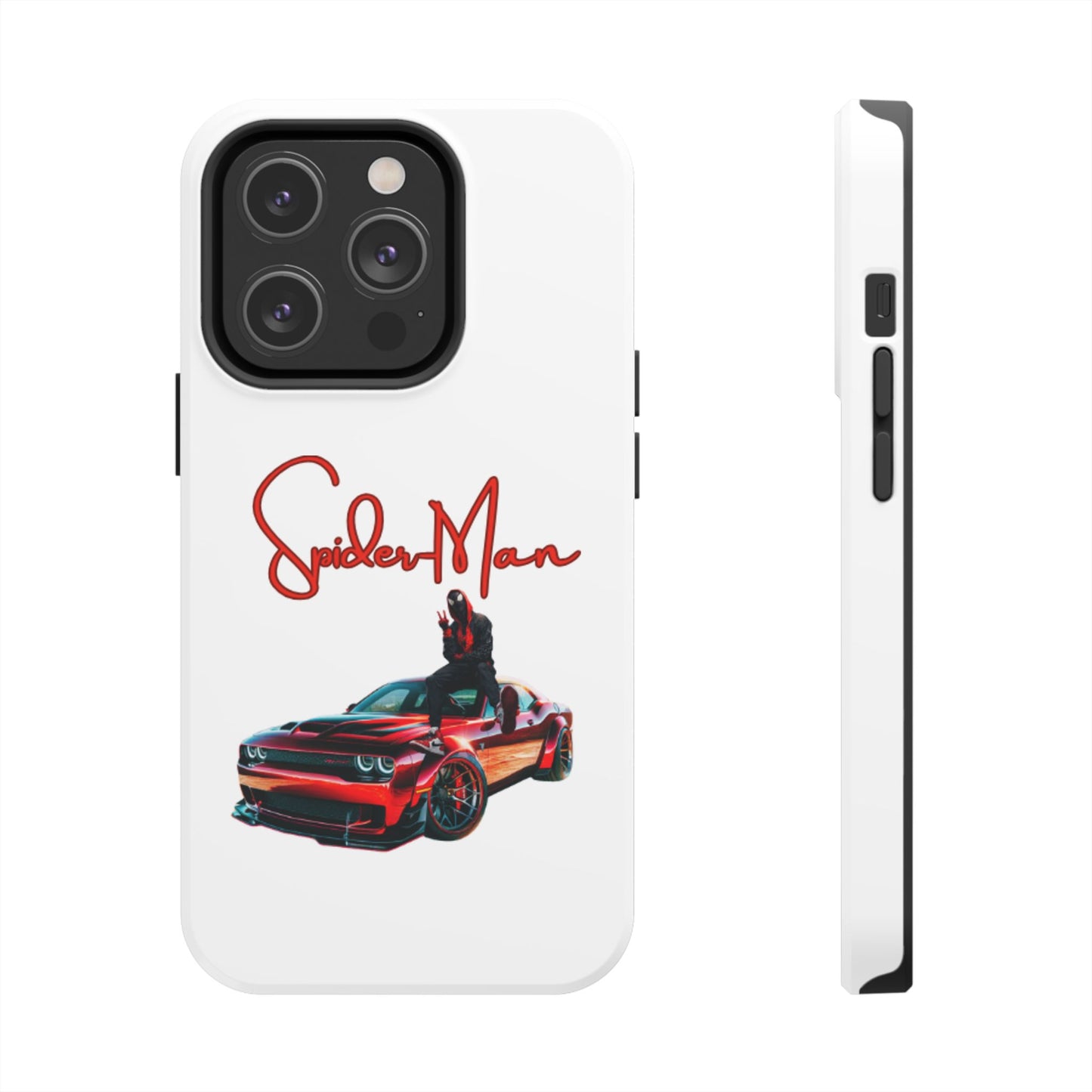 Phone case- SpiderMan Tough Phone Case - Durable Protection for Car Enthusiasts