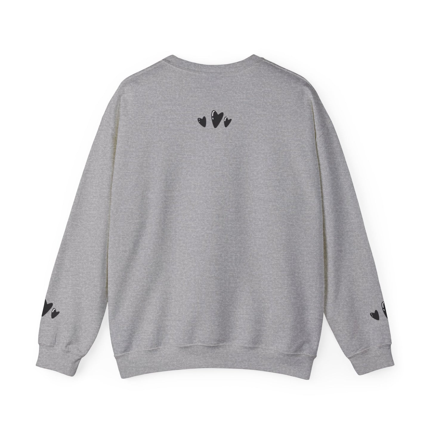 Rosy Glow Pink Sweatshirt for Women – Everyday Cozy Heart Design Pullover