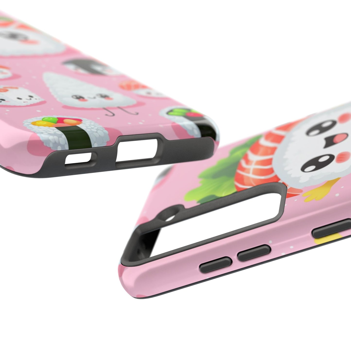 Adorable Sushi Tough Phone Case | Cute Kawaii Design for Food Lovers