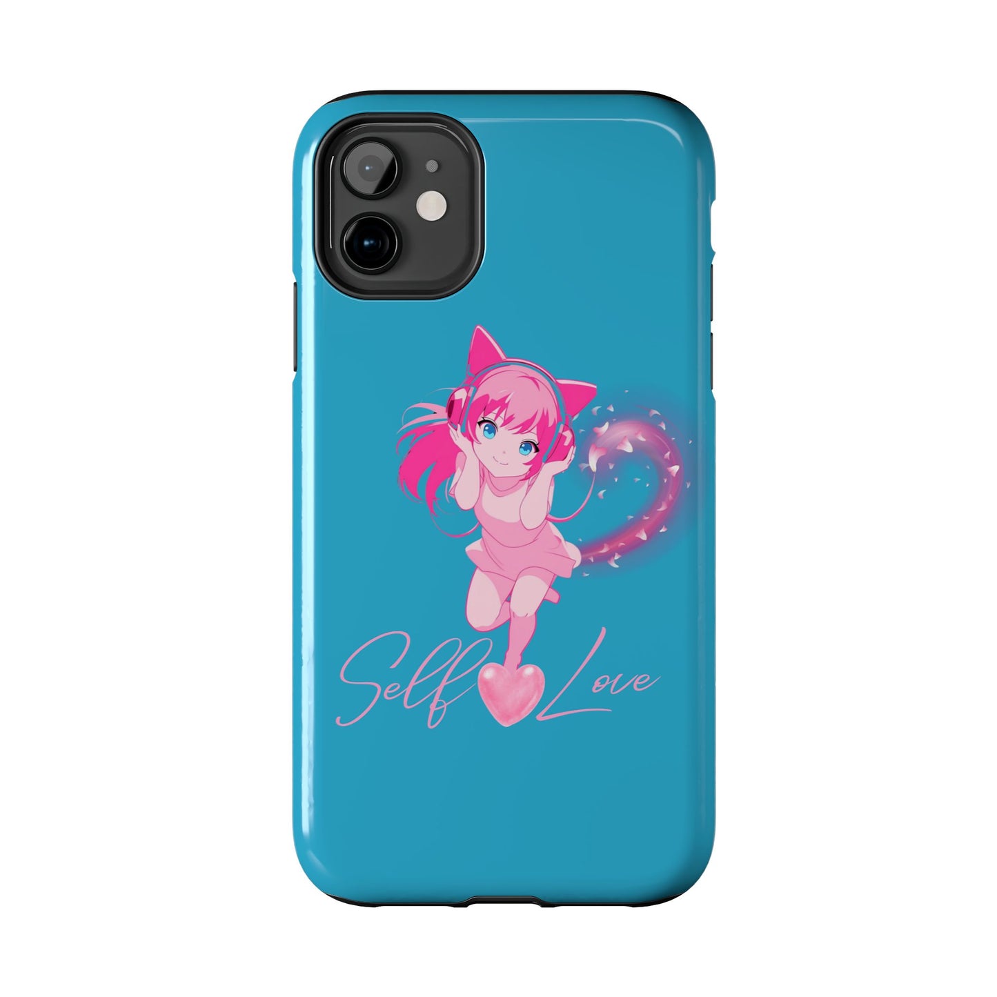 Self Love Tough Phone Case for Anime Lovers