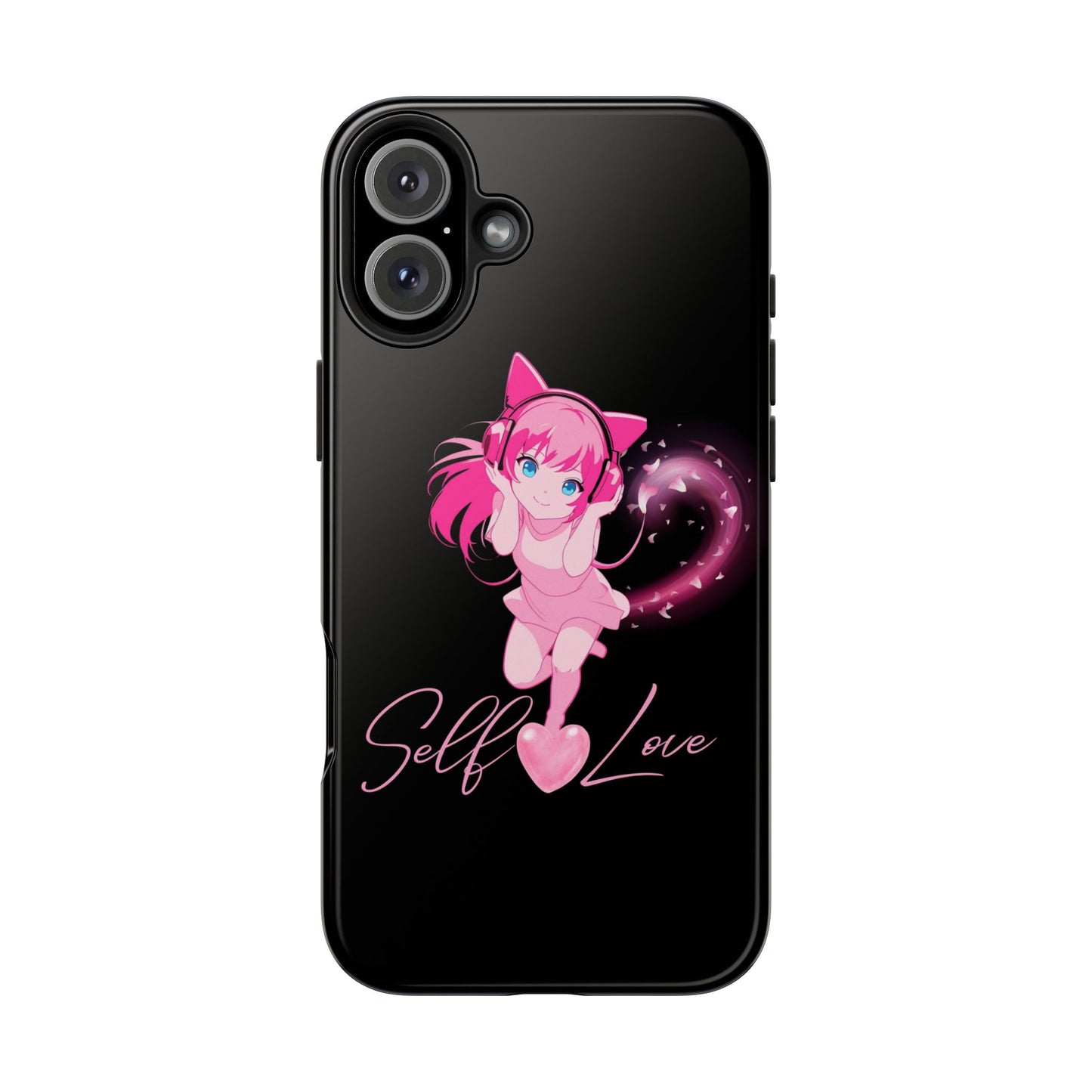 Self Love Tough Phone Case for Anime Lovers