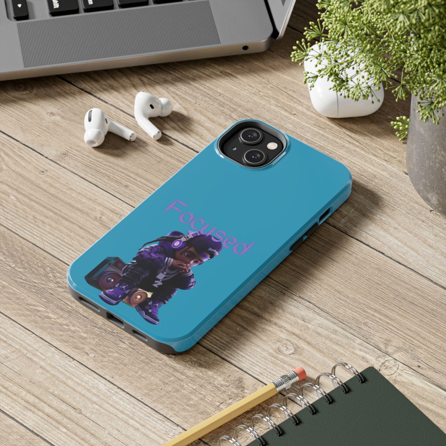 Phone Case- Focused Tough Case- Durable Protection