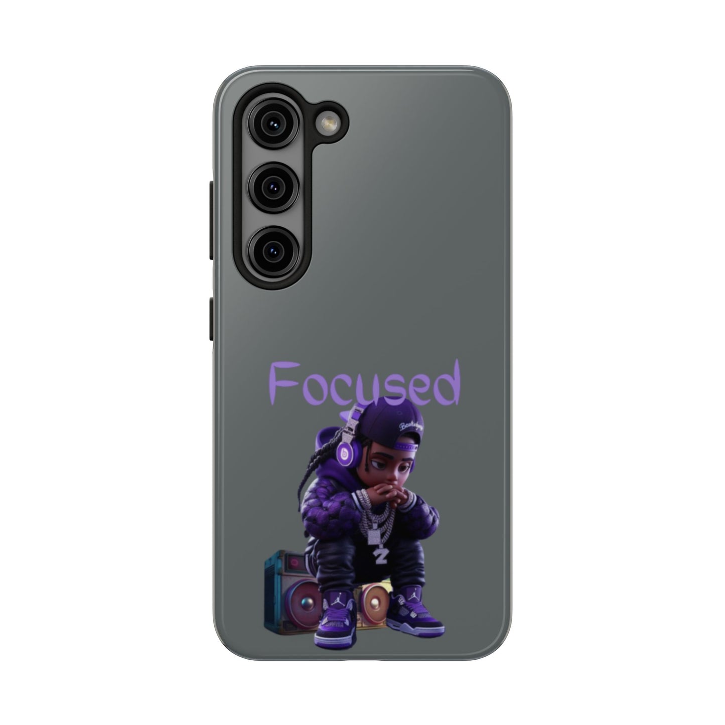 Phone Case- Focused Tough Case- Durable Protection