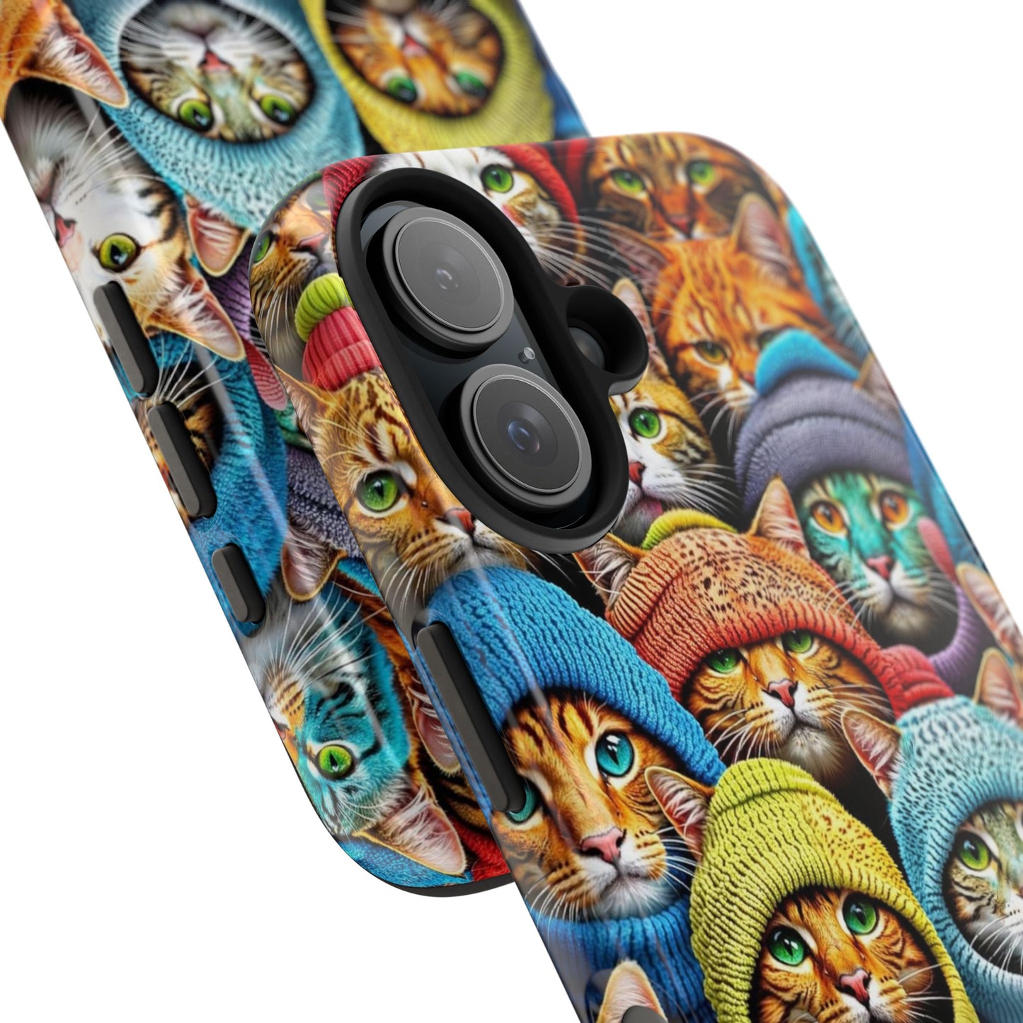 "Cool Cats Tough Phone Case – Stylish & Durable Protective Cover for iPhone & Android"