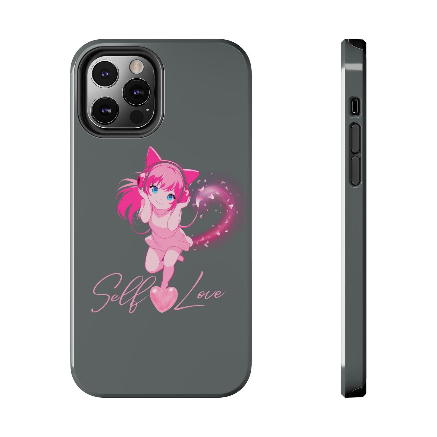 Self Love Tough Phone Case for Anime Lovers