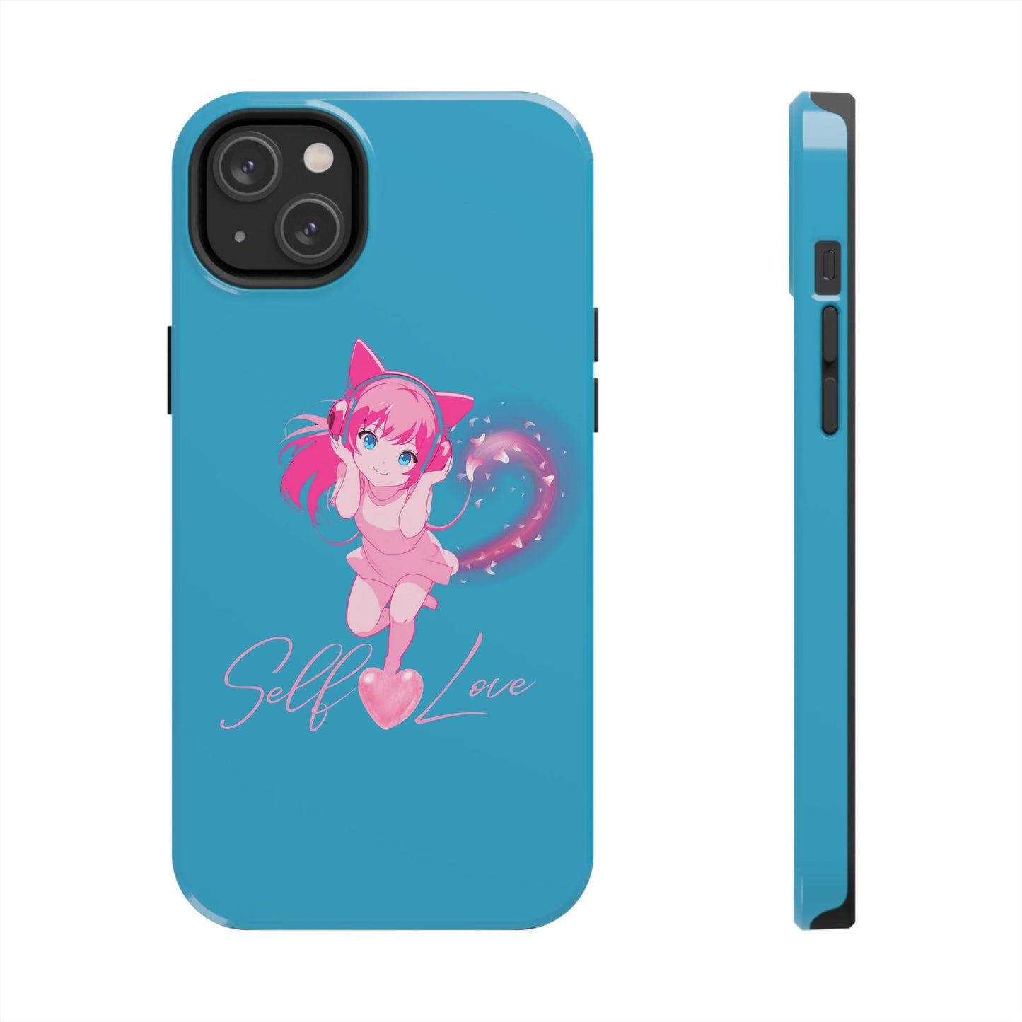 Self Love Tough Phone Case for Anime Lovers