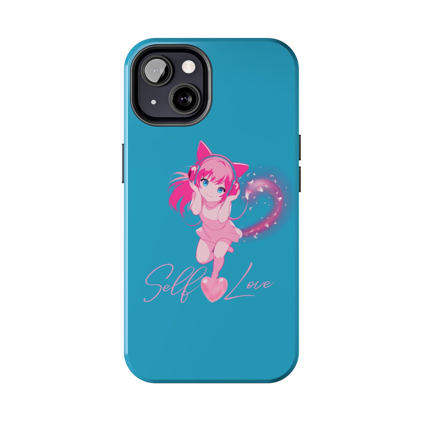 Self Love Tough Phone Case for Anime Lovers