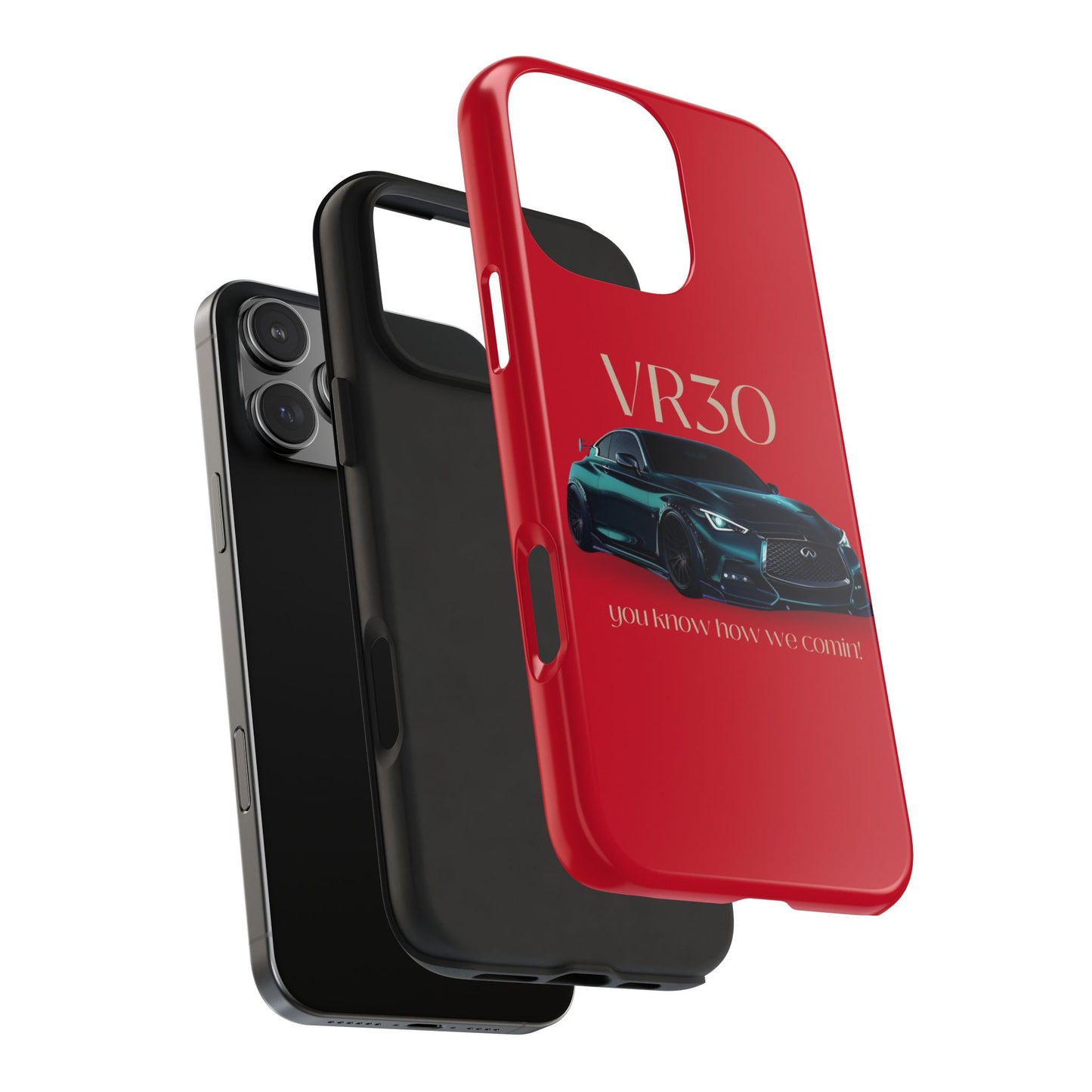 VR30 Sports Car Tough Phone Case - Stylish and Durable Protection for Car Enthusiasts