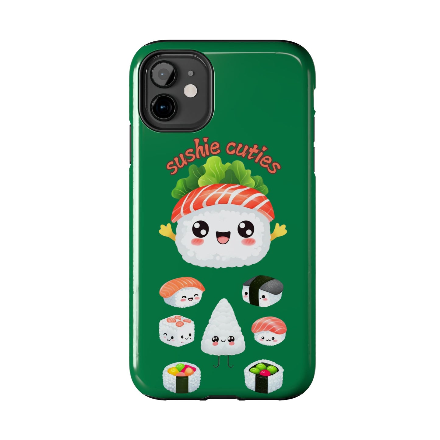 π£ Cute Sushi Buddies Tough Phone Case β Durable & Adorable for iPhone & Android!