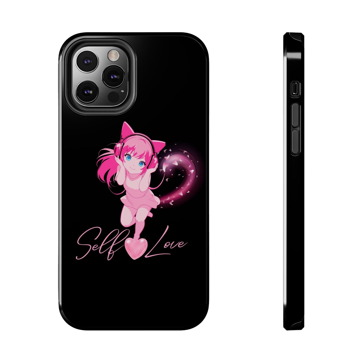 Self Love Tough Phone Case for Anime Lovers