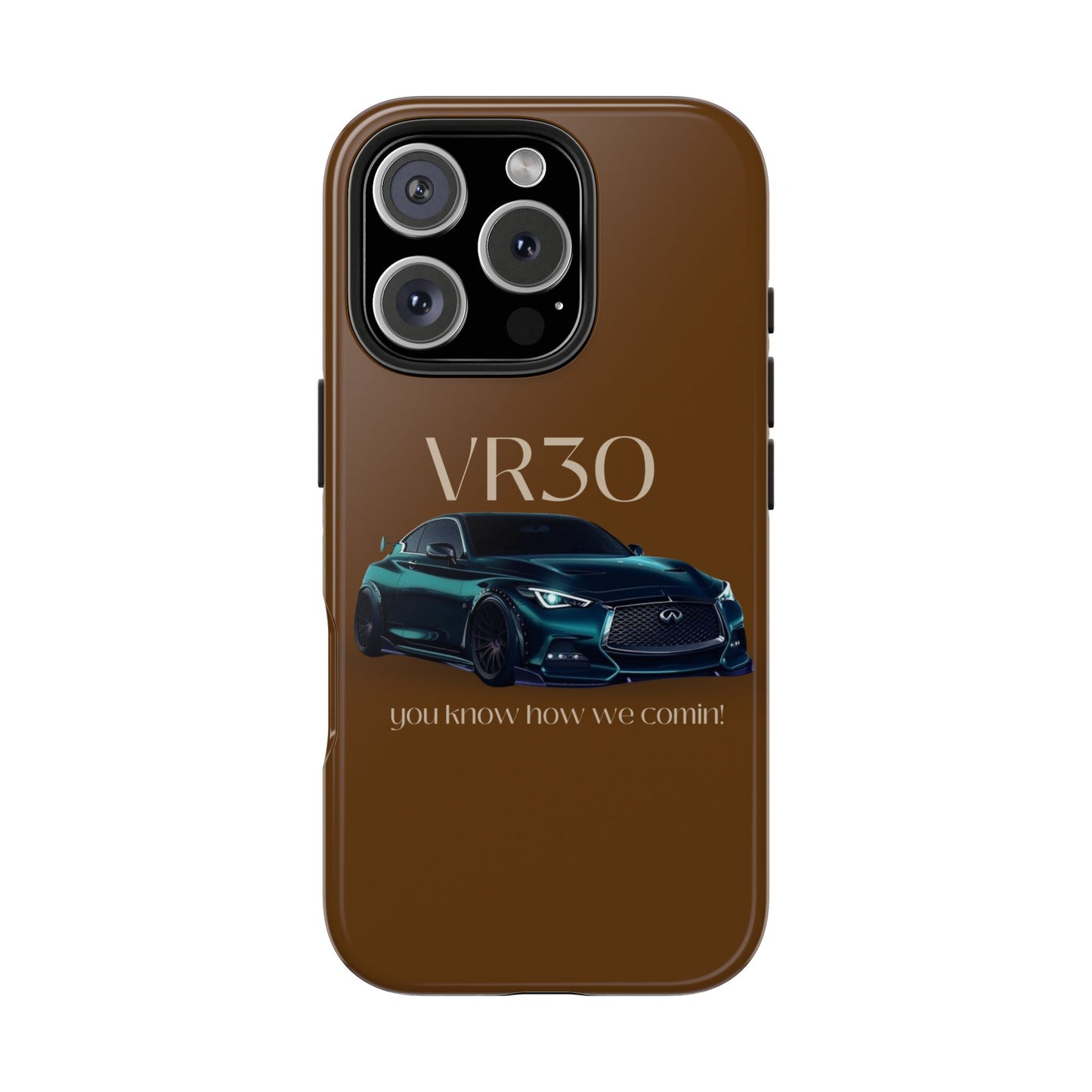 VR30 Sports Car Tough Phone Case - Stylish and Durable Protection for Car Enthusiasts