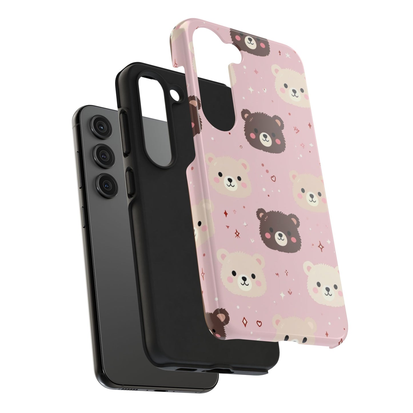Tough Phone Cases- Cute Bears
