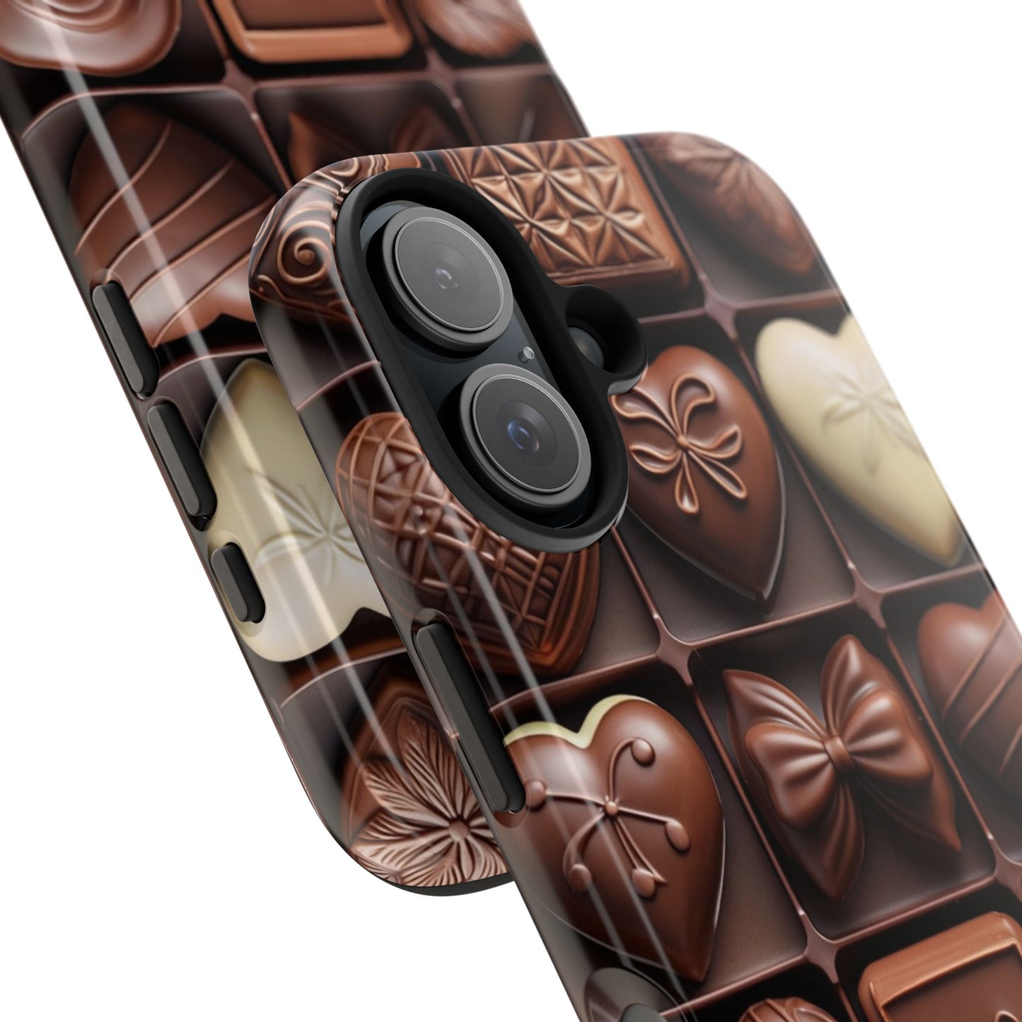 Chocolate Love Tough Phone Case - Perfect for Valentine's Day or Sweet Treat Lovers