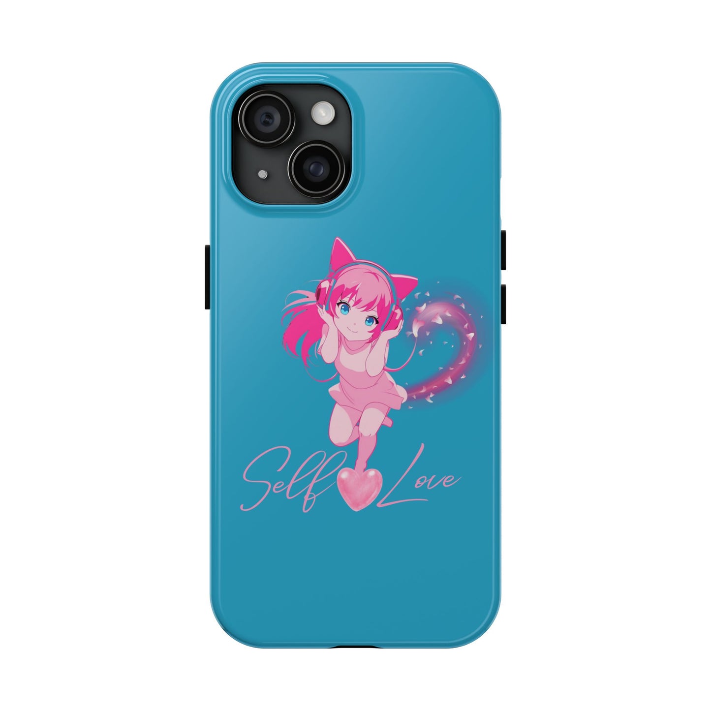 Self Love Tough Phone Case for Anime Lovers