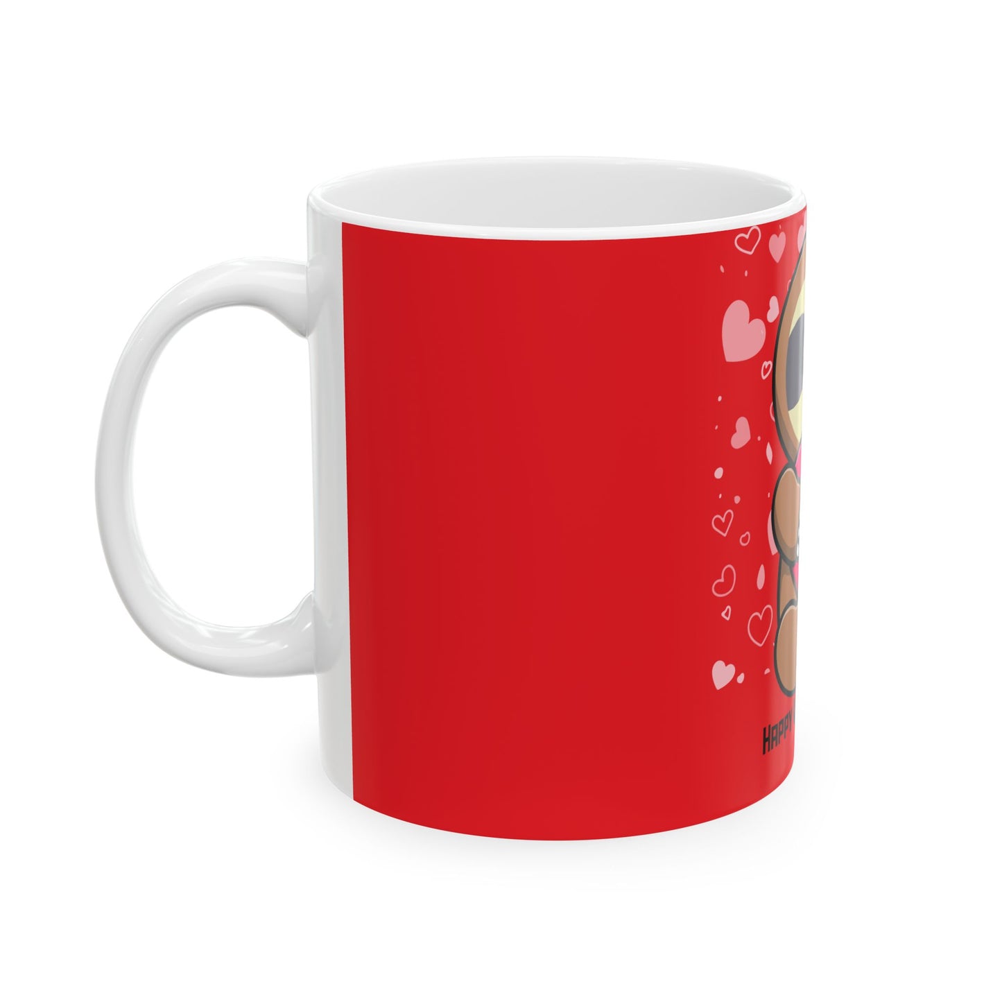 Cute Sloth Valentine's Day Mug - 11oz Ceramic Coffee Cup