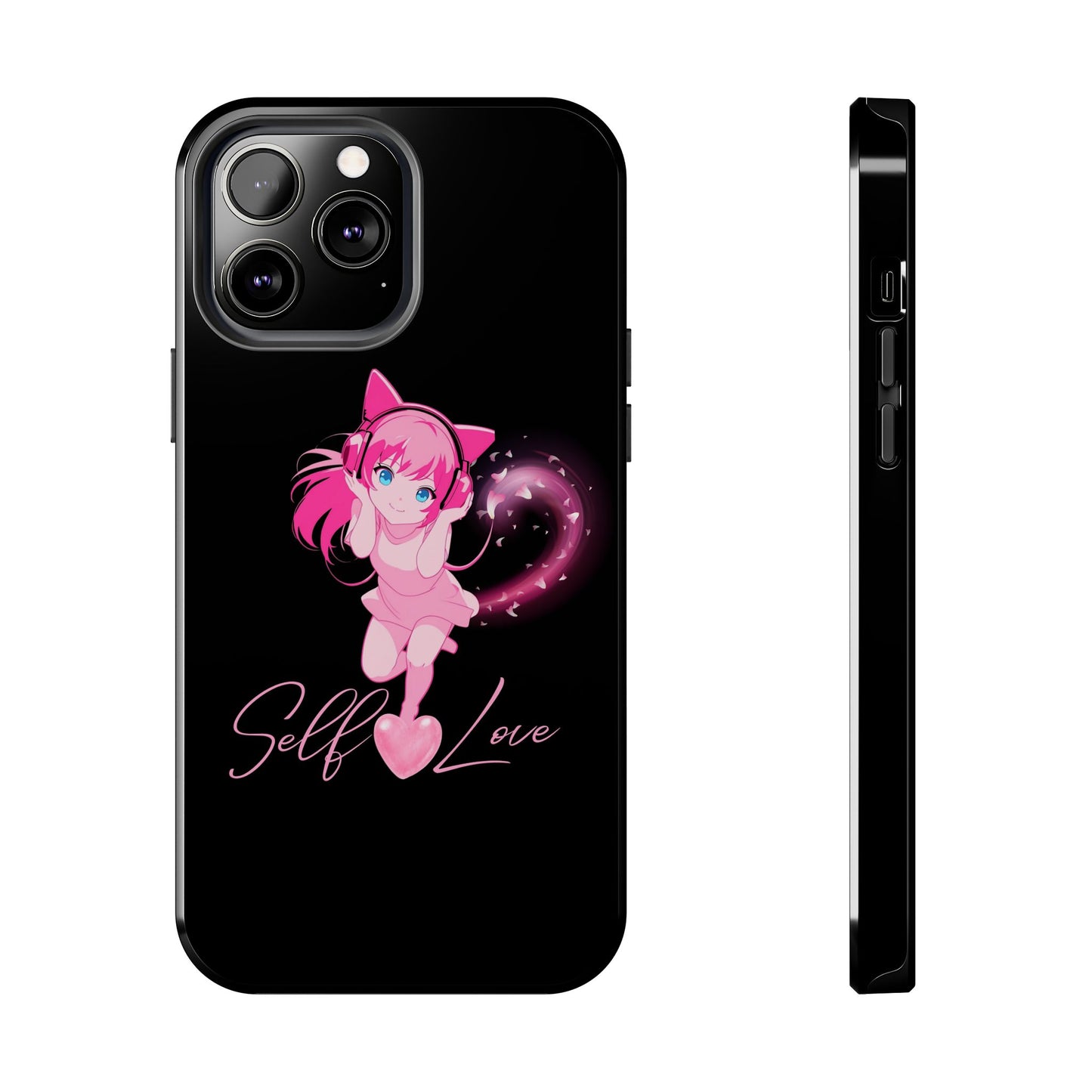 Self Love Tough Phone Case for Anime Lovers