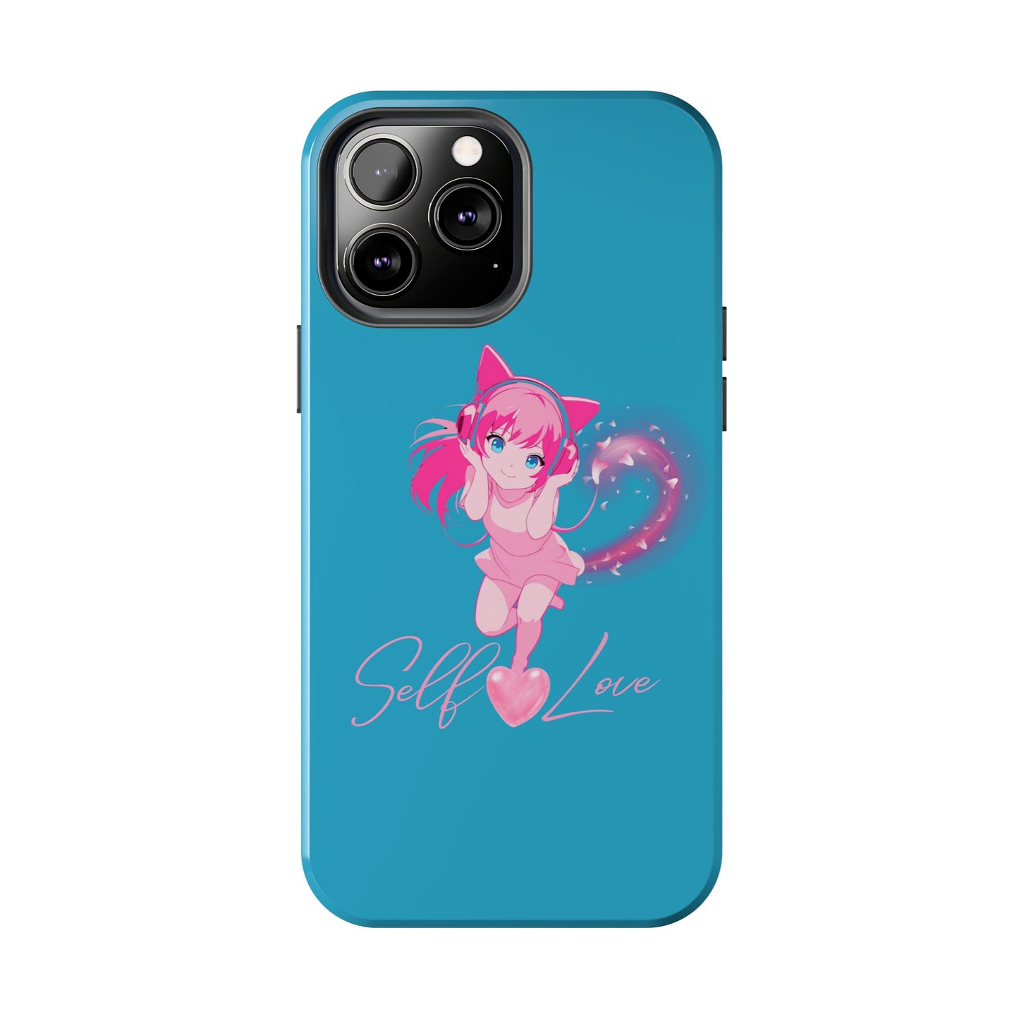 Self Love Tough Phone Case for Anime Lovers