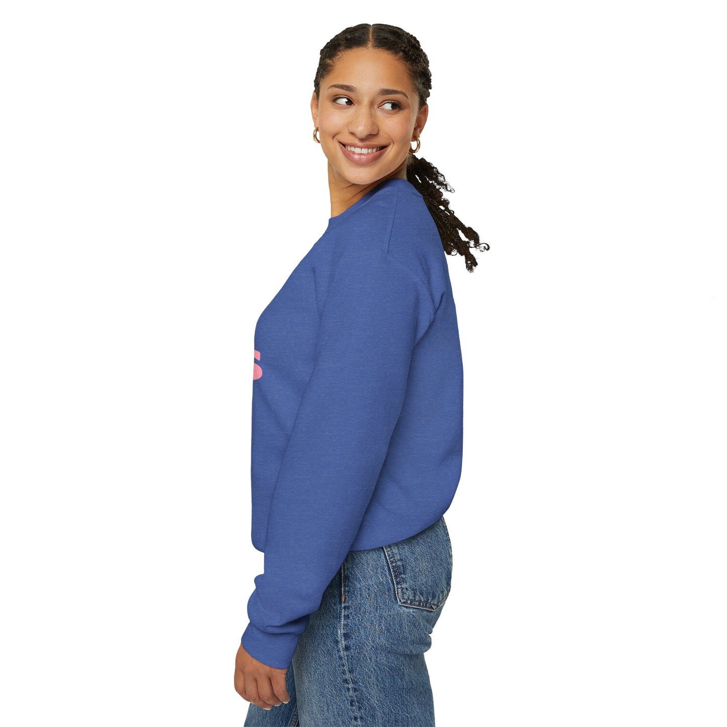 Cotton Blush XOXO Sweatshirt for Women – I’m His Romantic Everyday Lovewear