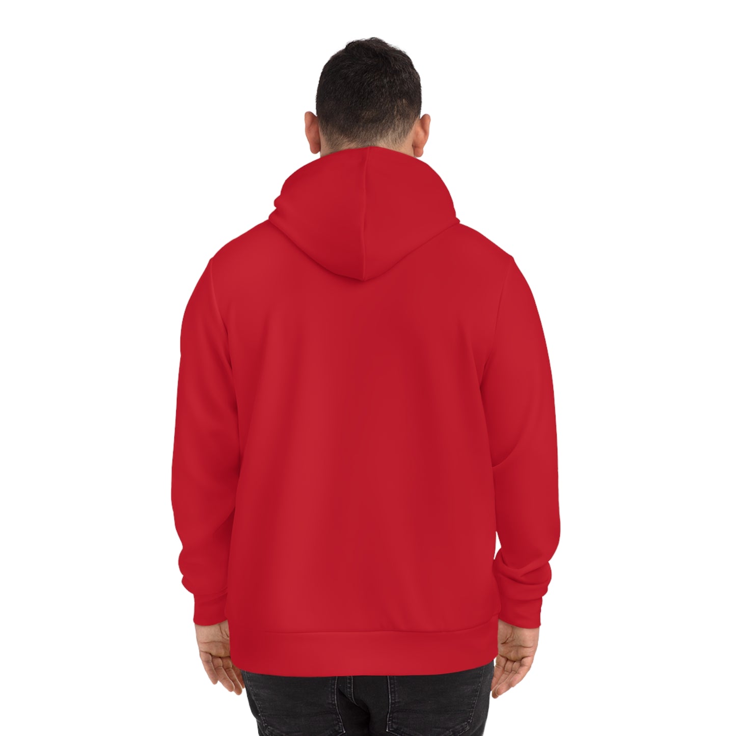 Cherry Blaze Red Hoodie for Men & Women – Santa’s Warning Act Up and I’ll Skip Your House Holiday Wear