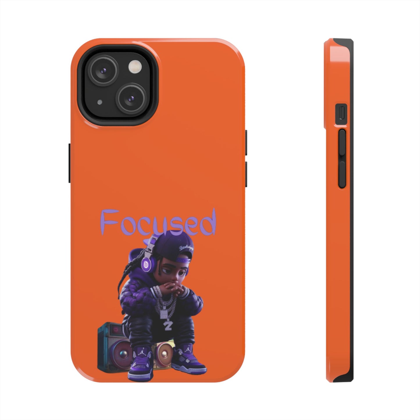 Phone Case- Focused Tough Case- Durable Protection